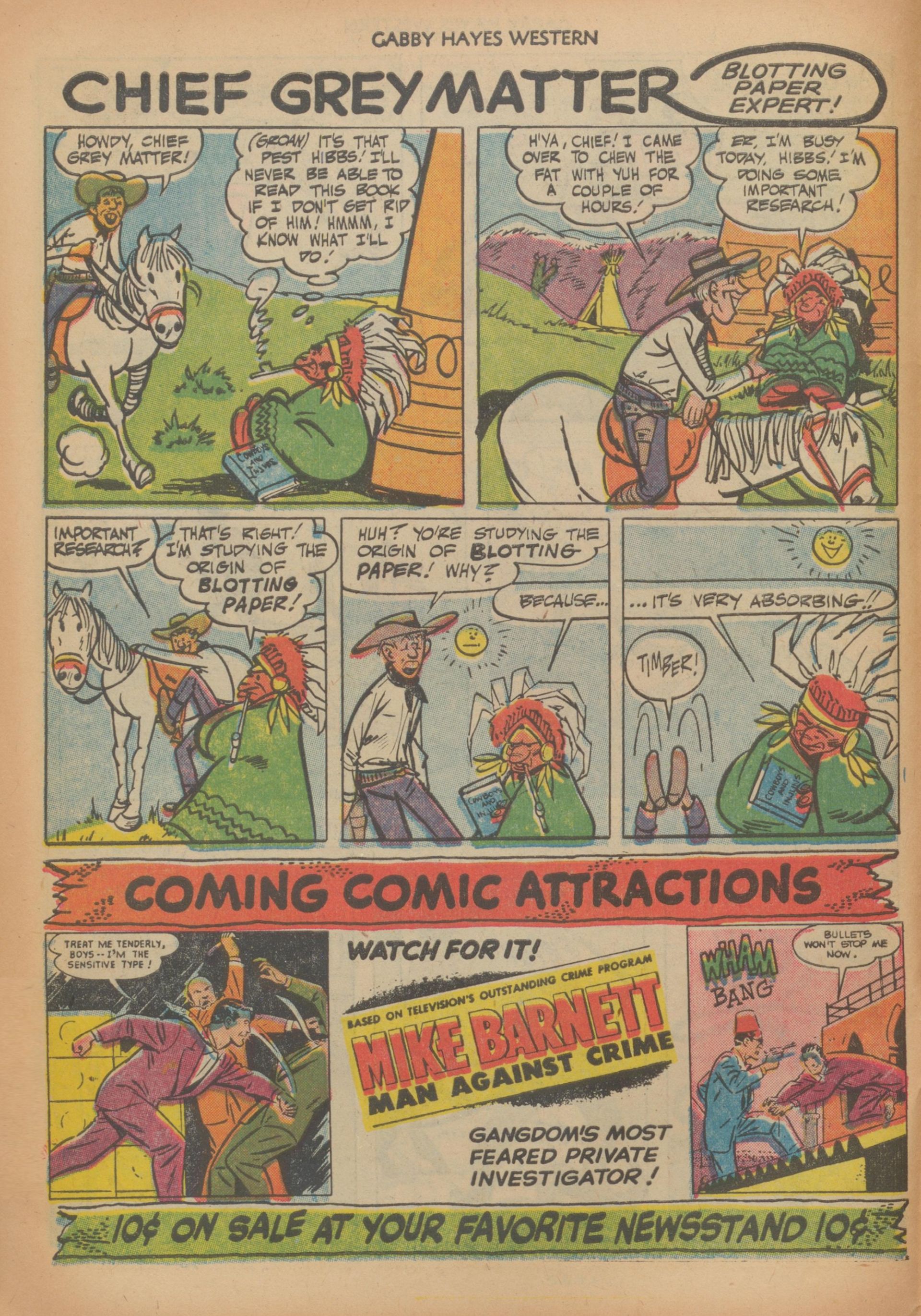 Read online Gabby Hayes Western comic -  Issue #38 - 10