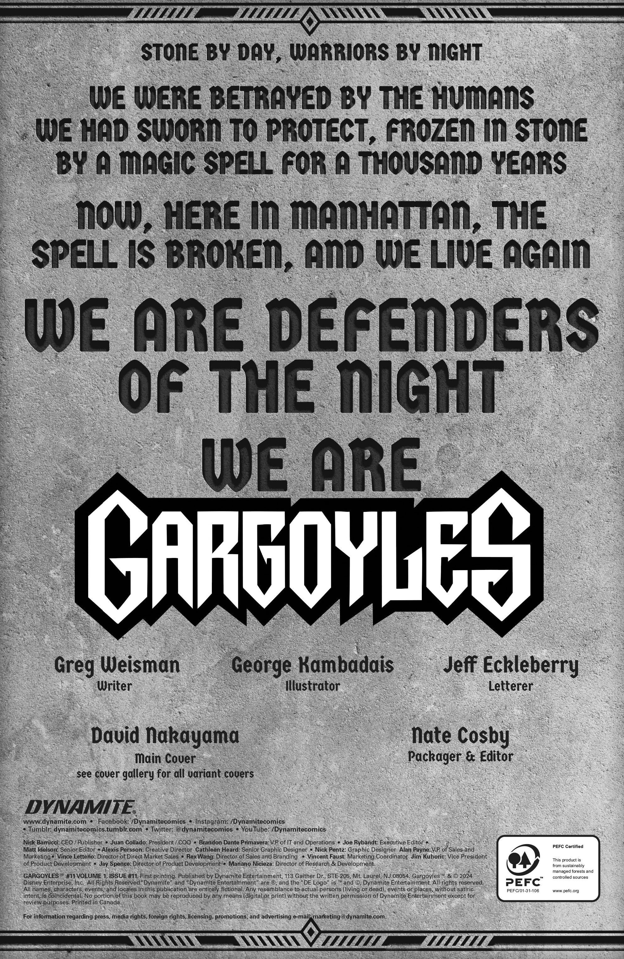 Read online Gargoyles (2022) comic -  Issue #11 - 7