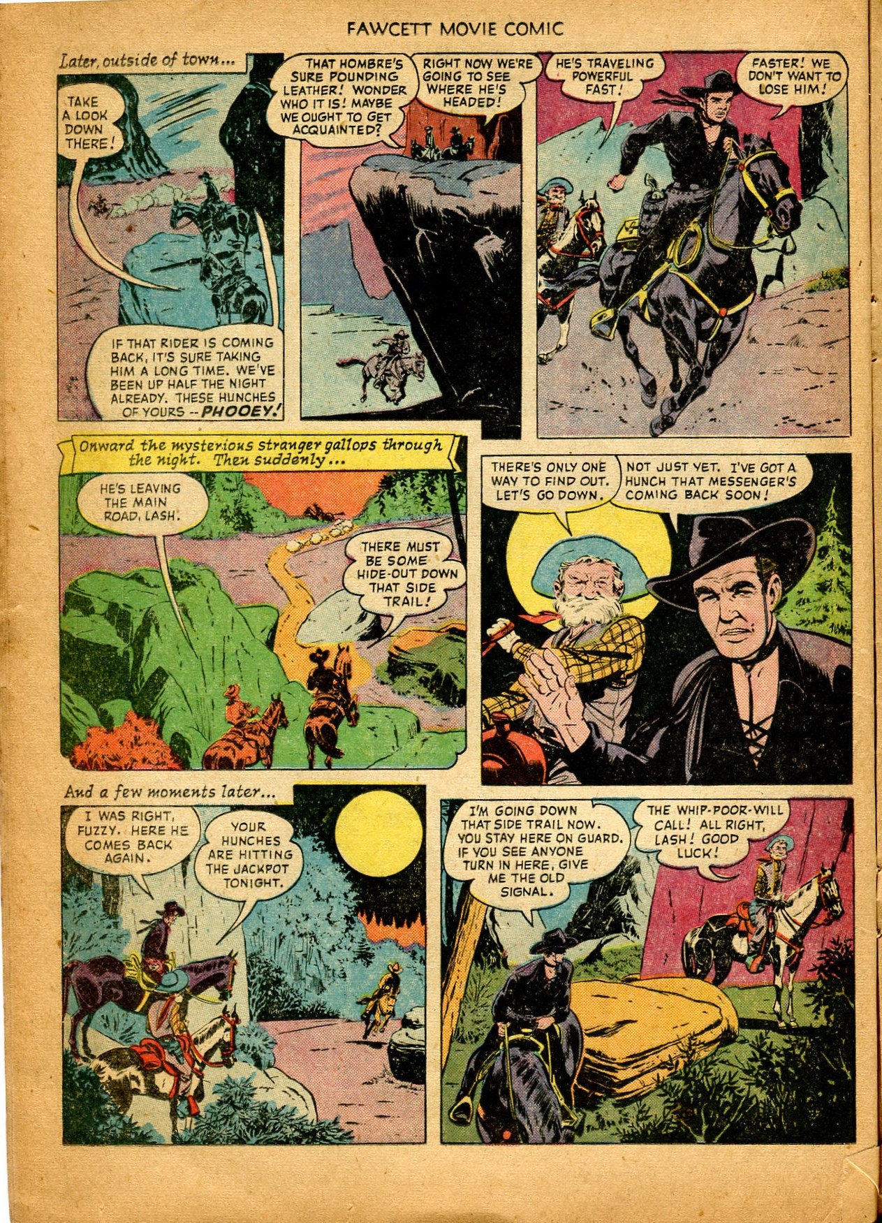 Read online Fawcett Movie Comic comic -  Issue #8 - 16