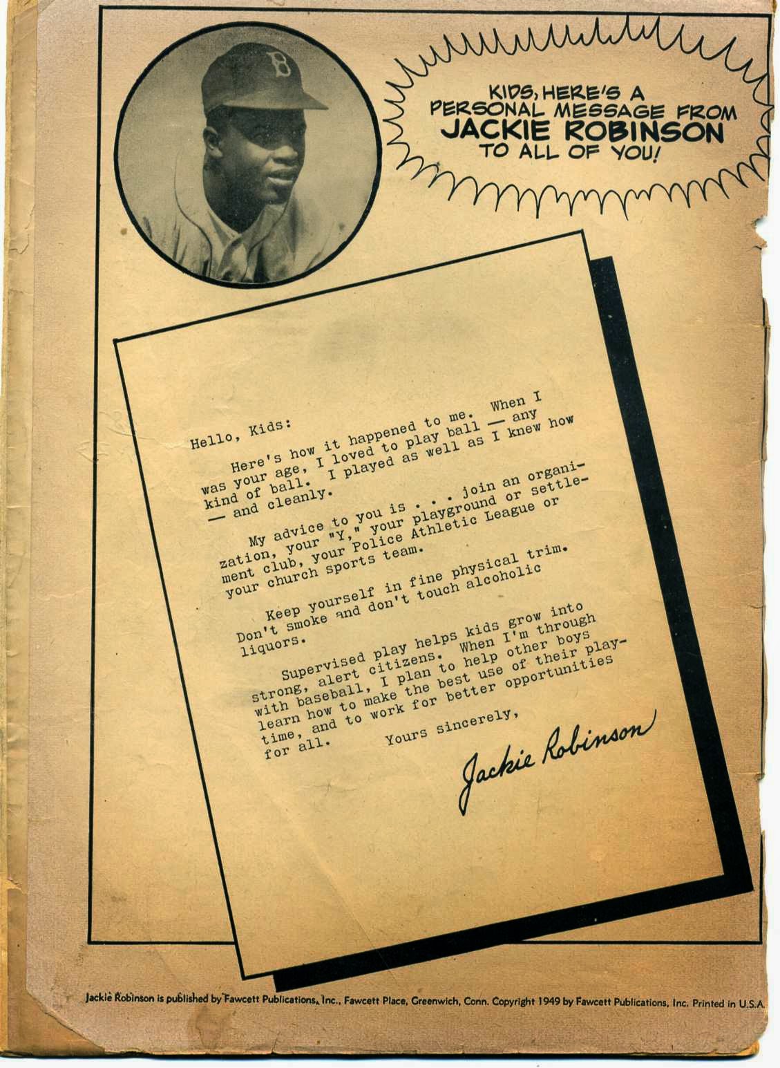 Read online Jackie Robinson comic -  Issue #1 - 3