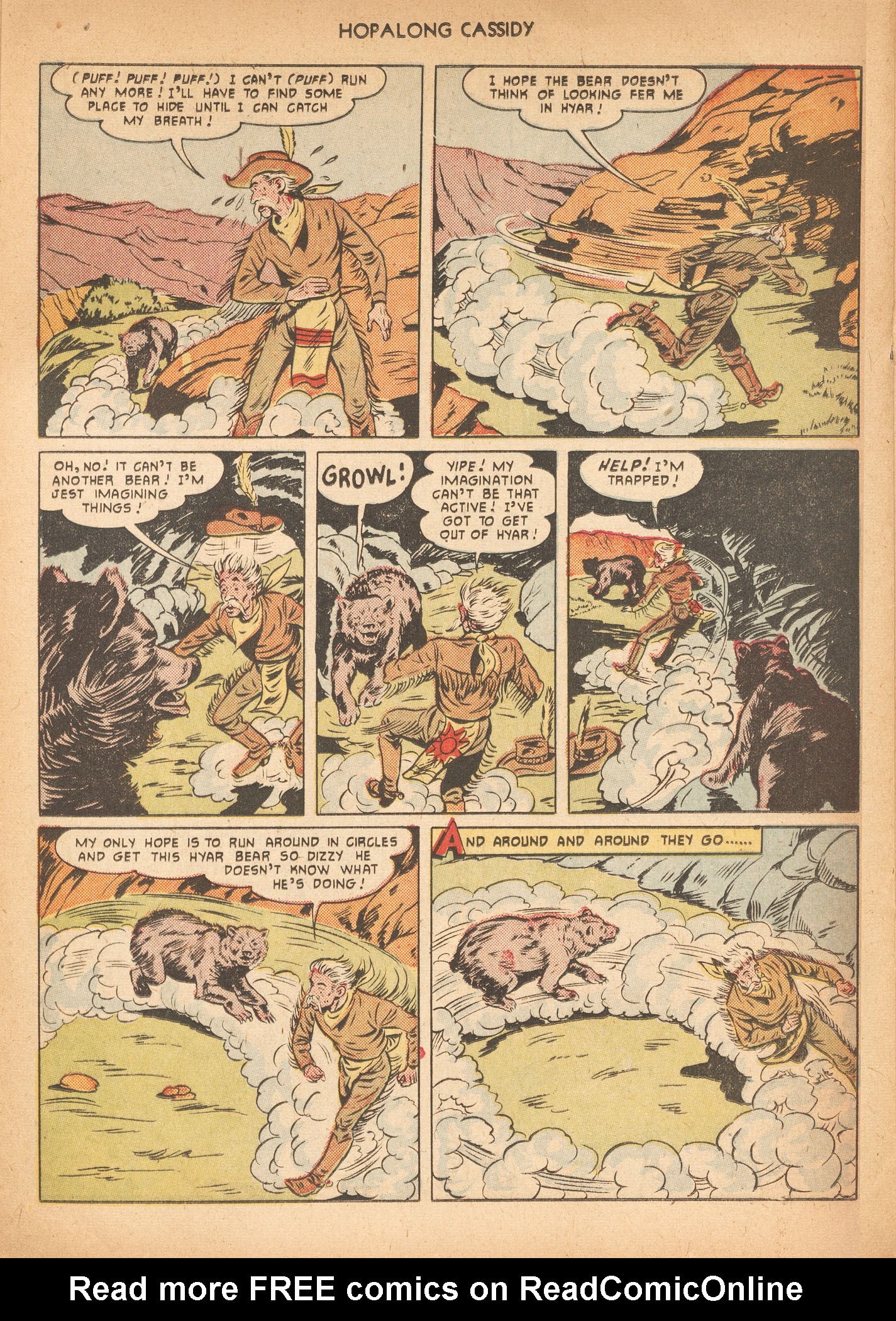 Read online Hopalong Cassidy comic -  Issue #56 - 29