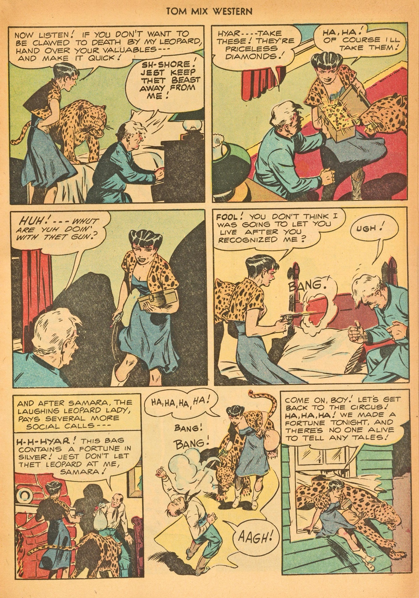 Read online Tom Mix Western (1948) comic -  Issue #8 - 29