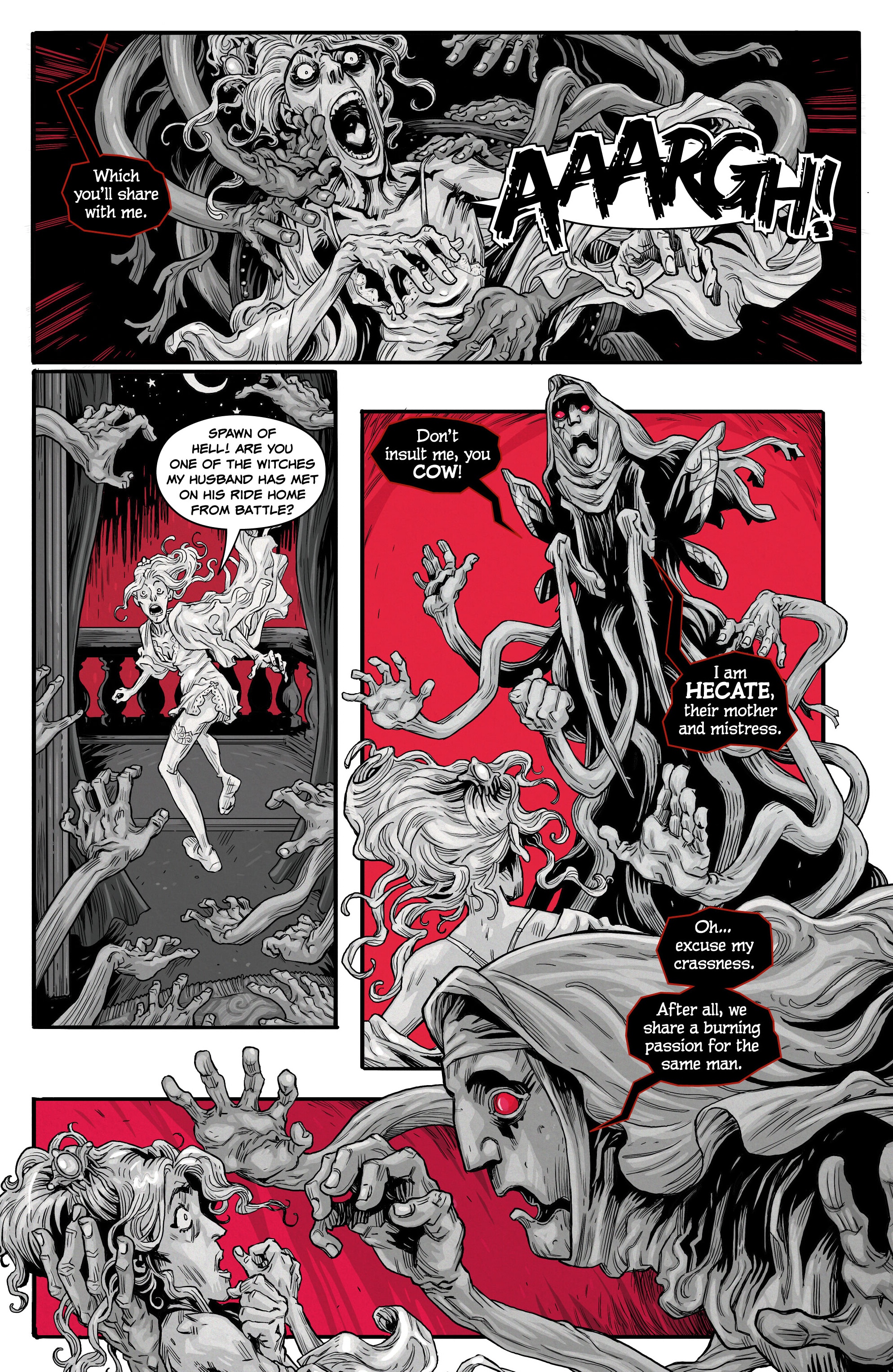 Read online Macbeth: A Tale of Horror comic -  Issue # TPB - 69