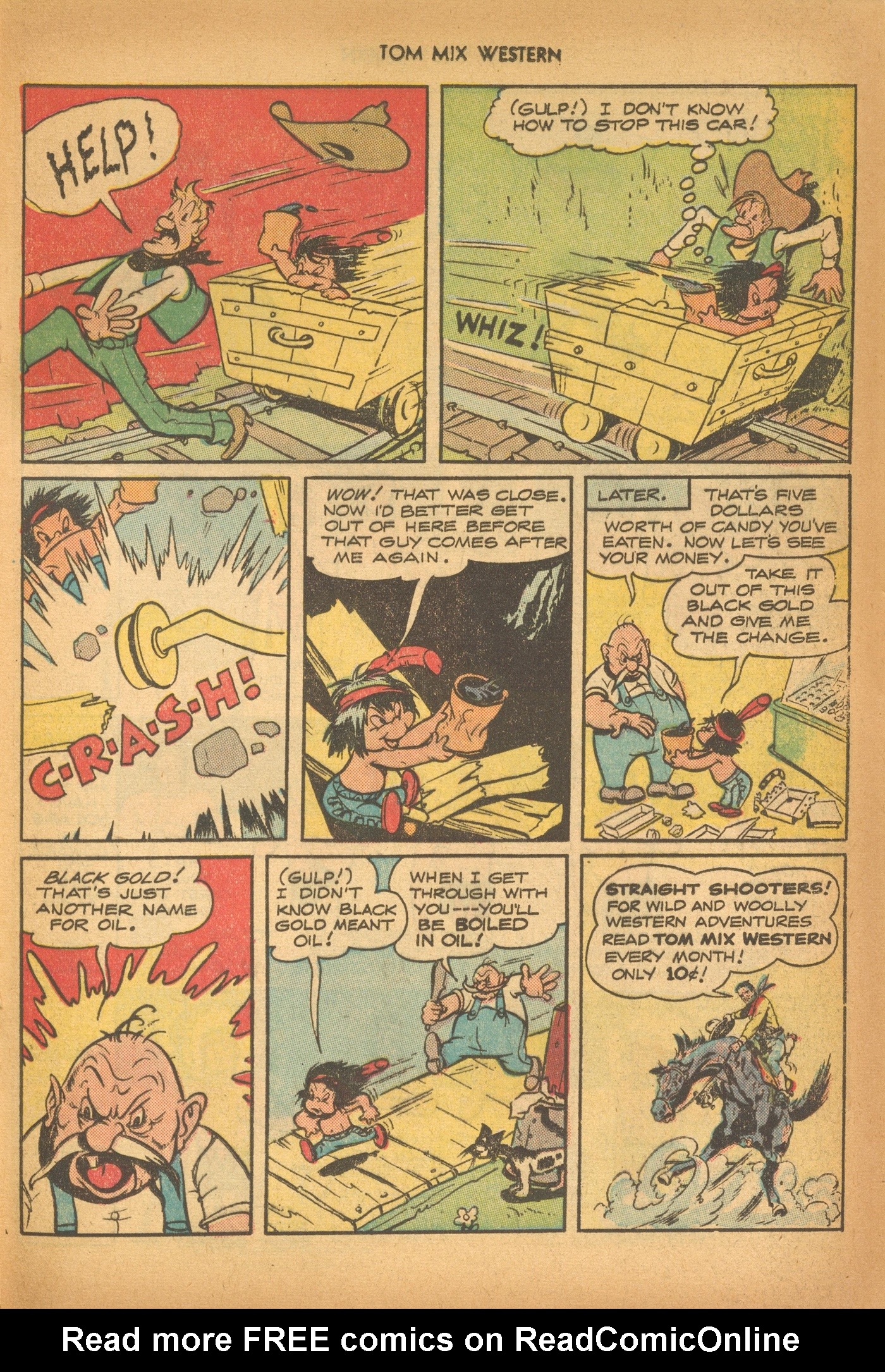 Read online Tom Mix Western (1948) comic -  Issue #6 - 29