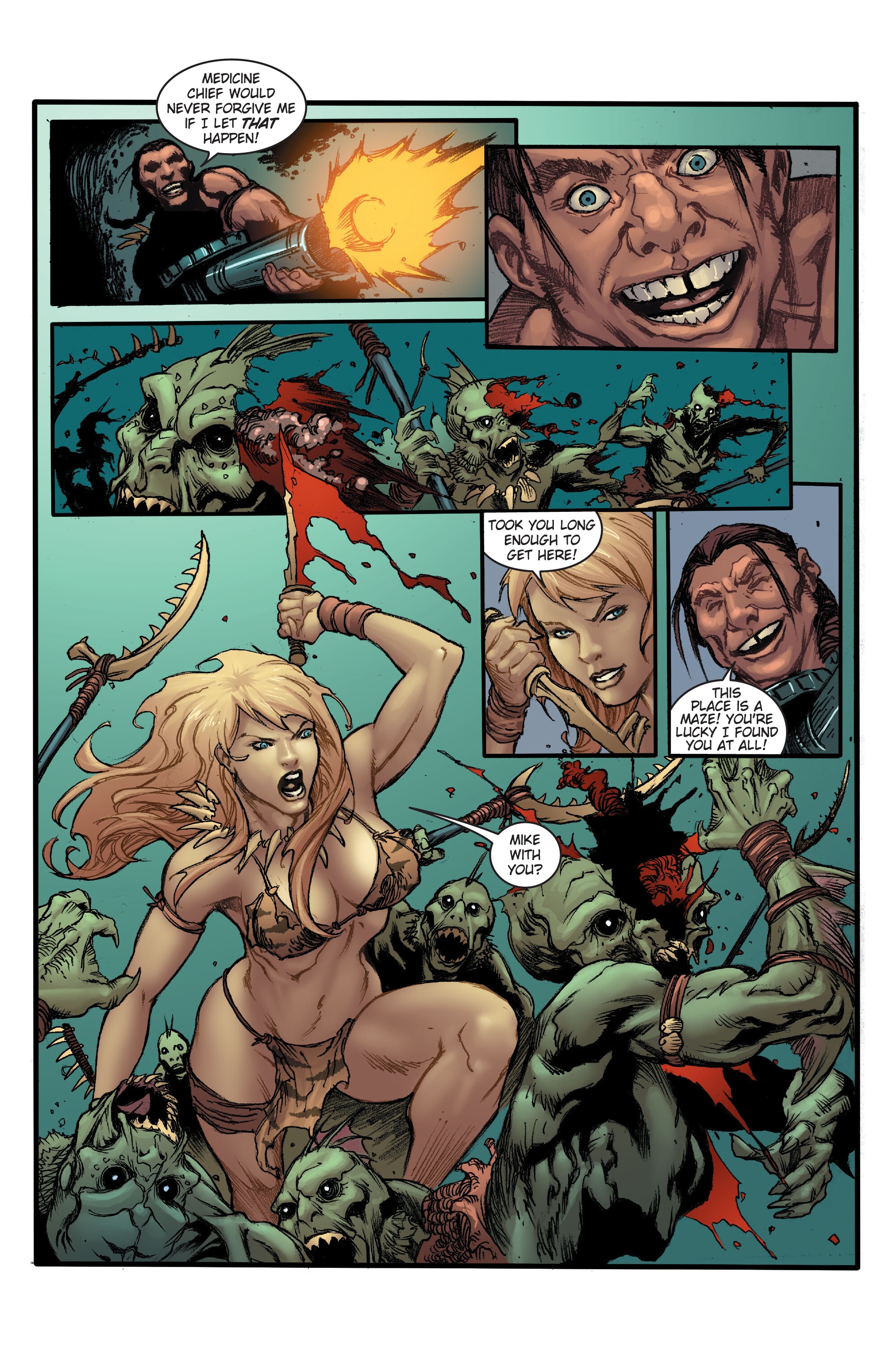Read online Frank Cho's Jungle Girl: The Complete Omnibus comic -  Issue # TPB (Part 3) - 39