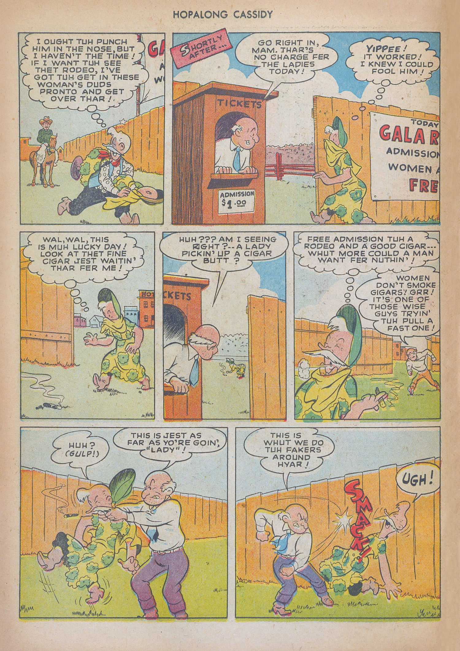 Read online Hopalong Cassidy comic -  Issue #28 - 24