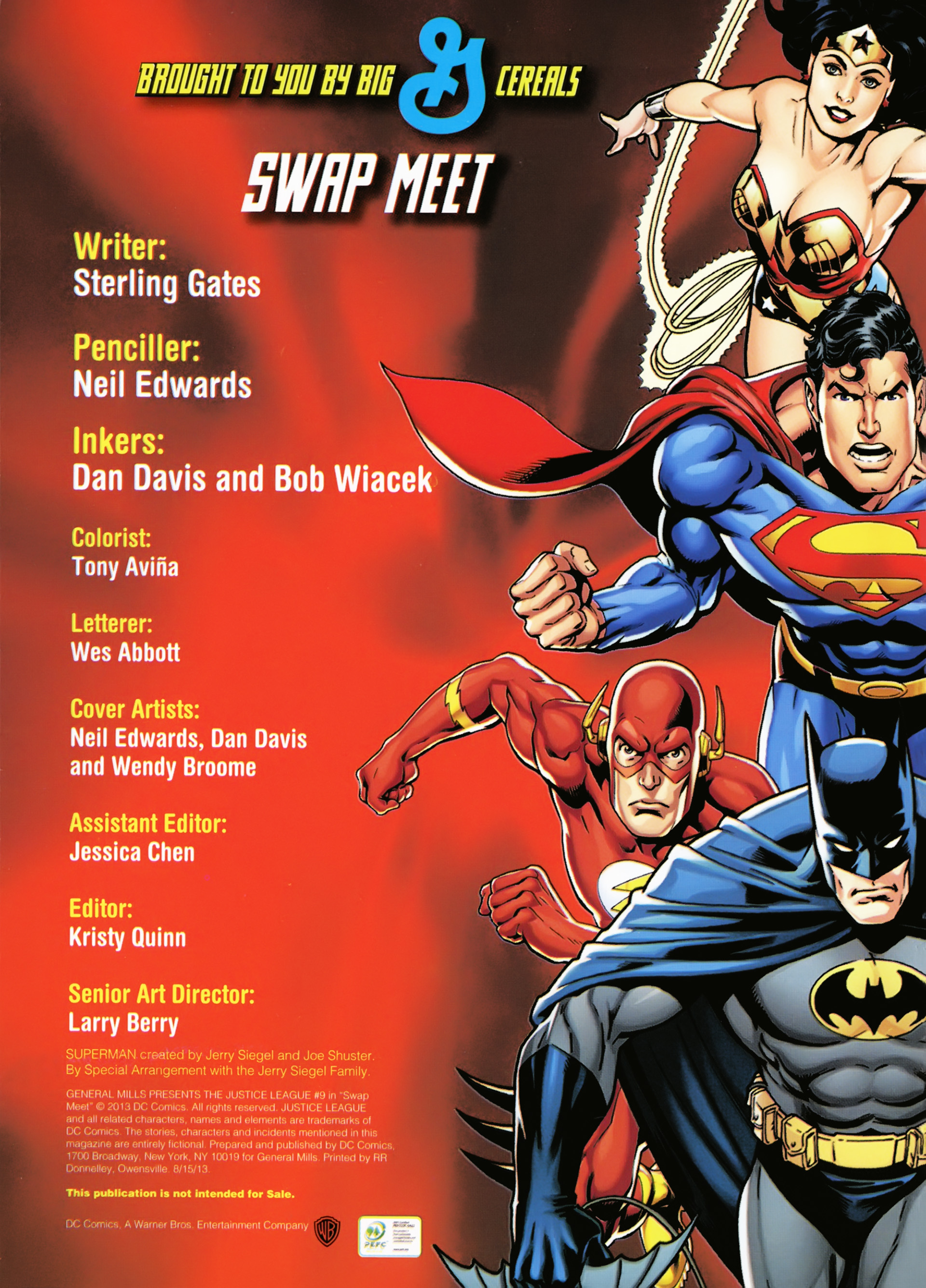 Read online General Mills Presents: Justice League (2011) comic -  Issue #9 - 2