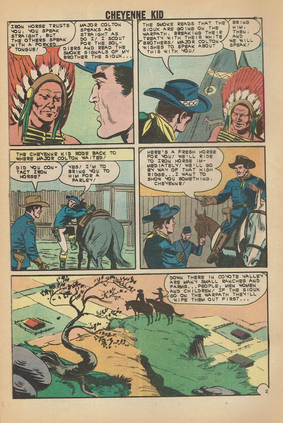 Read online Cheyenne Kid comic -  Issue #41 - 4