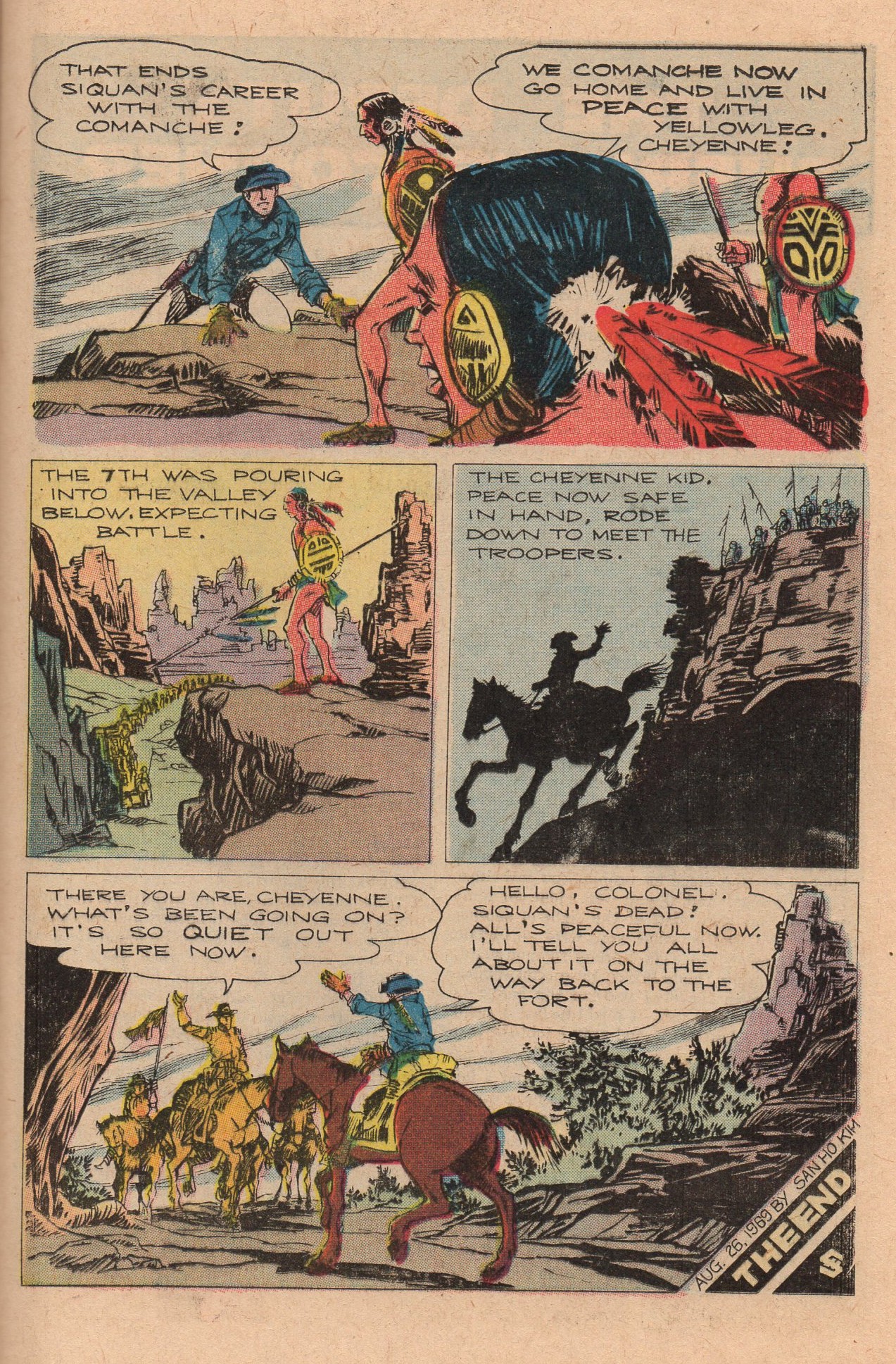 Read online Cheyenne Kid comic -  Issue #77 - 21