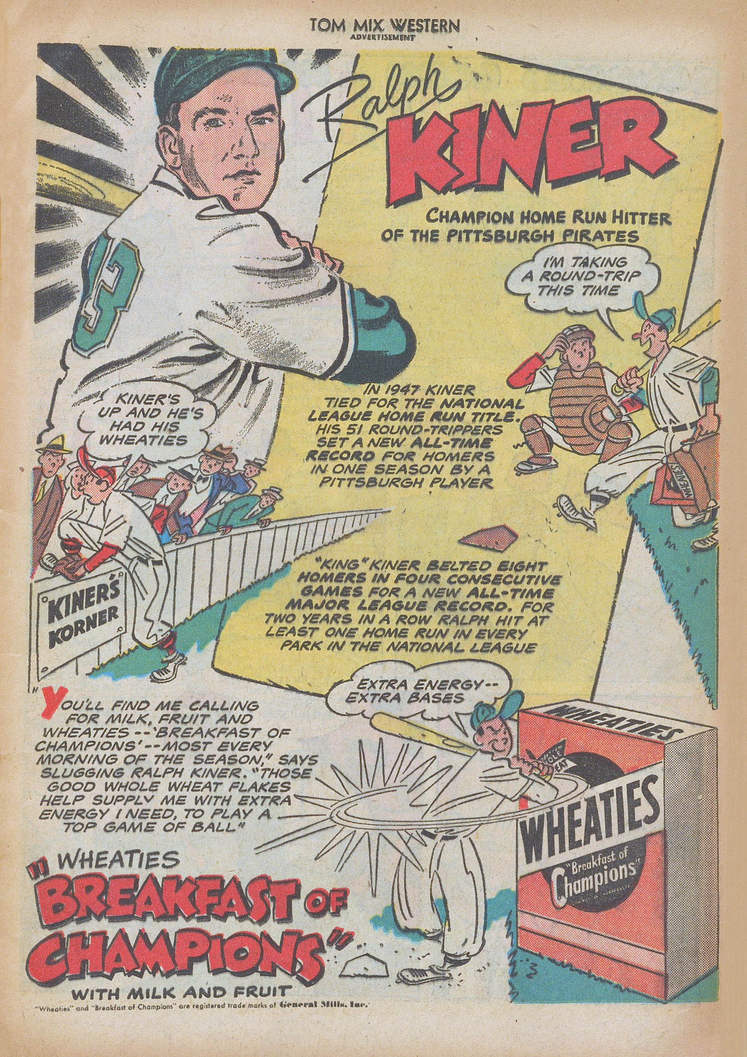Read online Tom Mix Western (1948) comic -  Issue #10 - 13