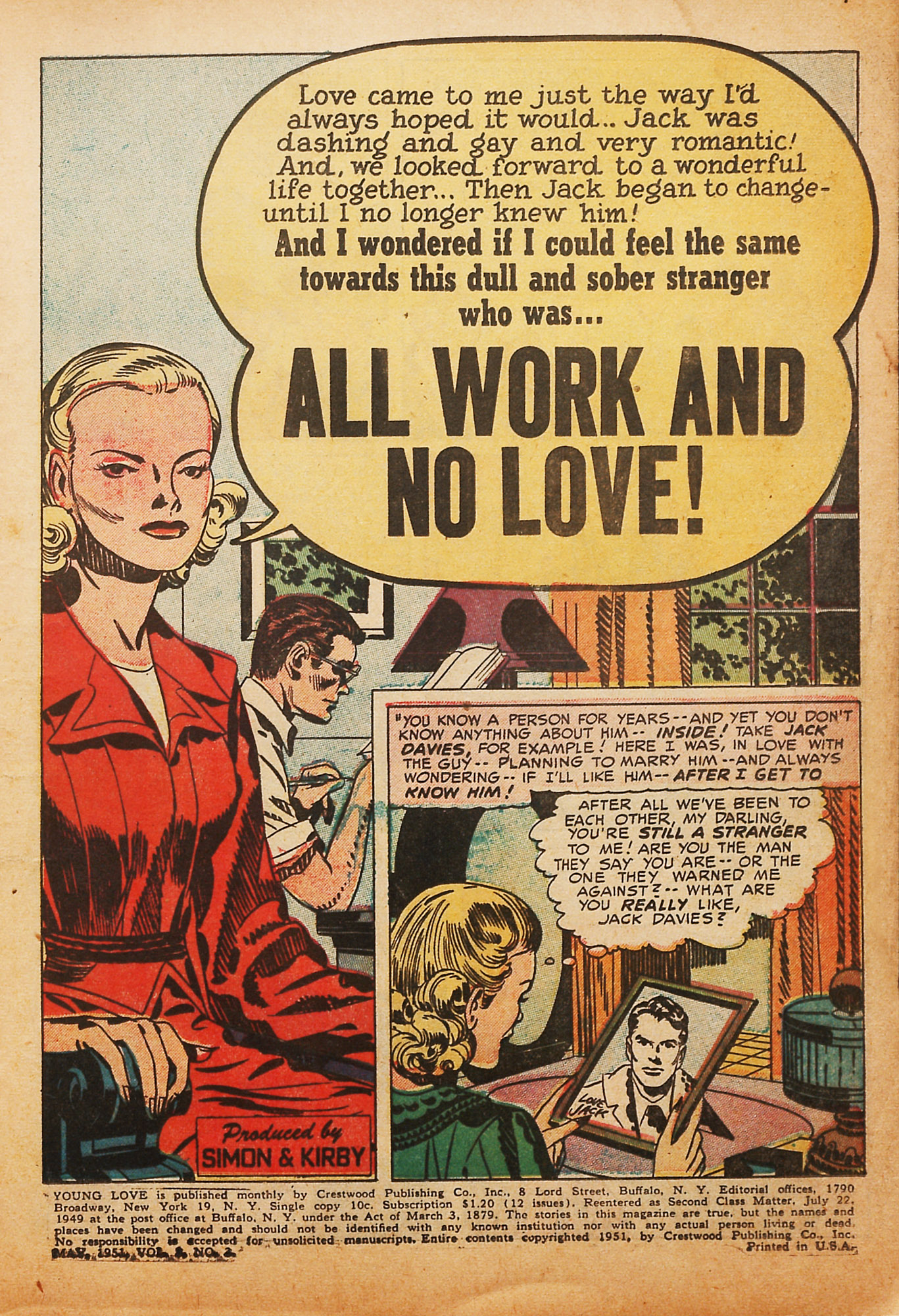 Read online Young Love (1949) comic -  Issue #21 - 3