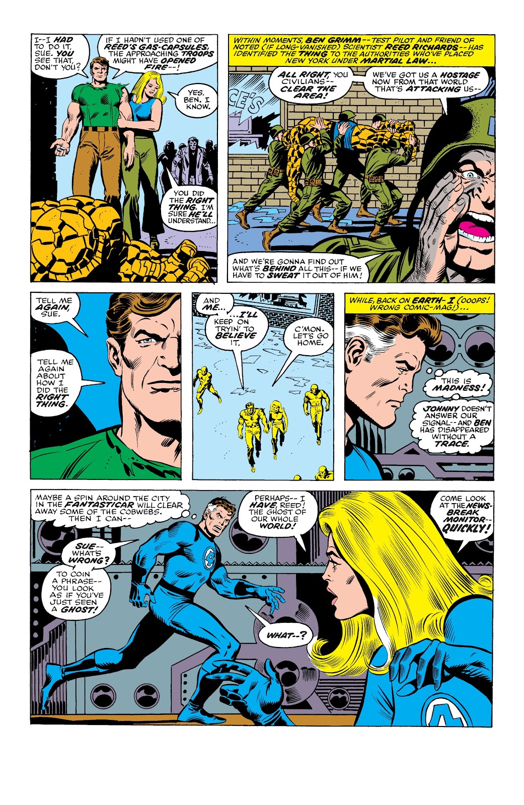 Fantastic Four Epic Collection issue The Crusader Syndrome (Part 4) - Page 74