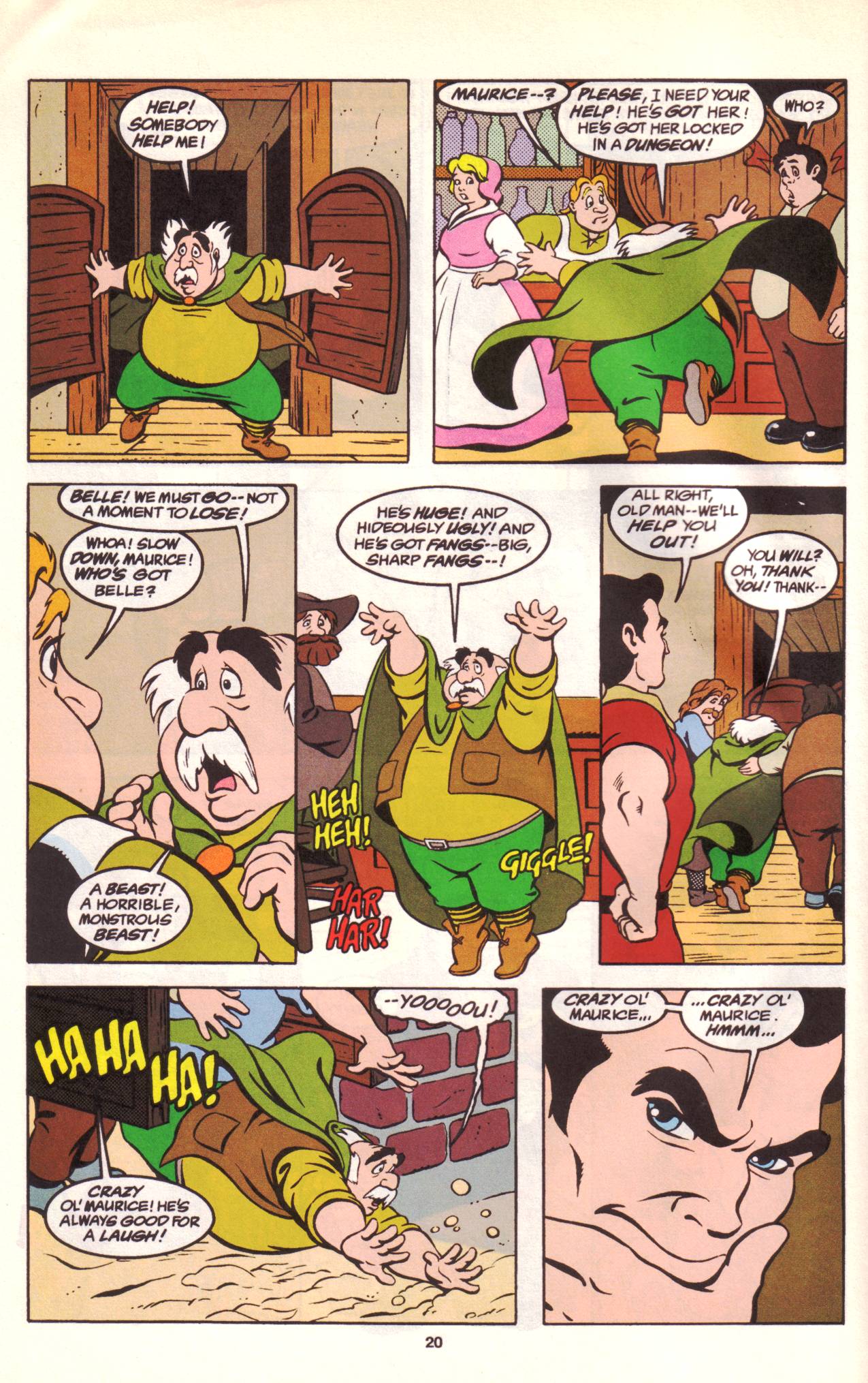 Read online Disney's Beauty and The Beast (1991) comic -  Issue # Full - 22