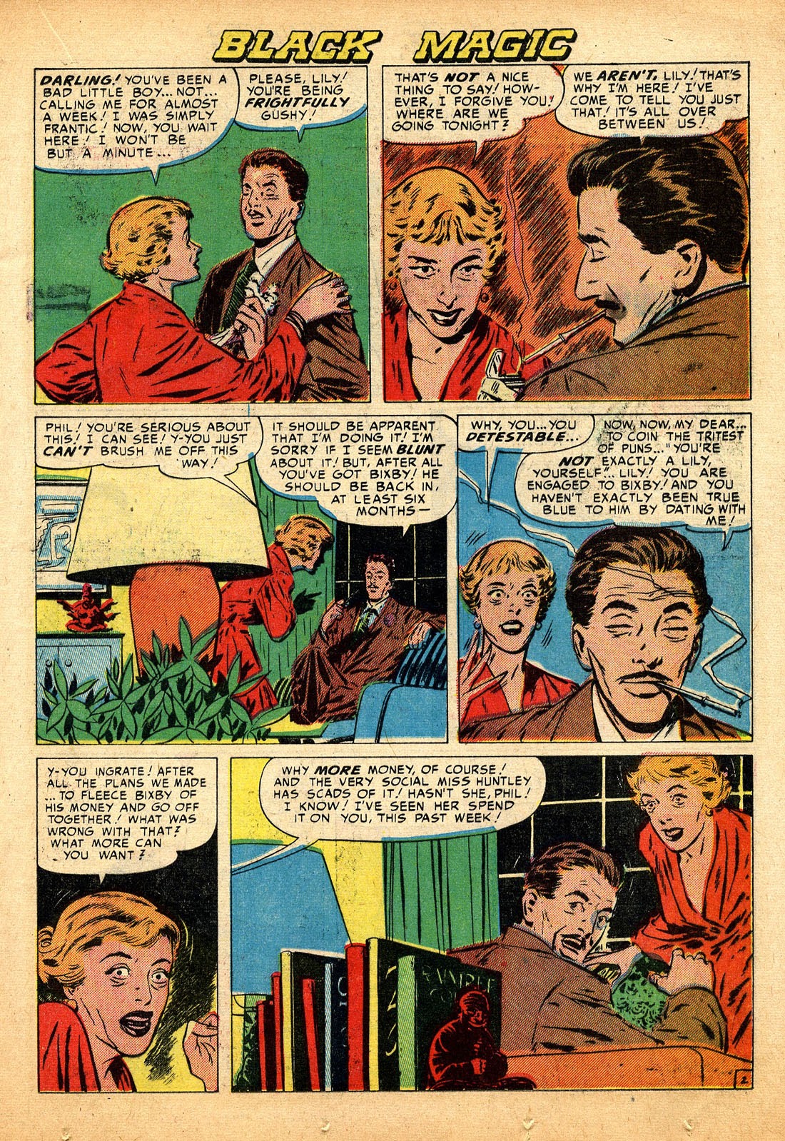 Read online Black Magic (1950) comic -  Issue #16 - 19
