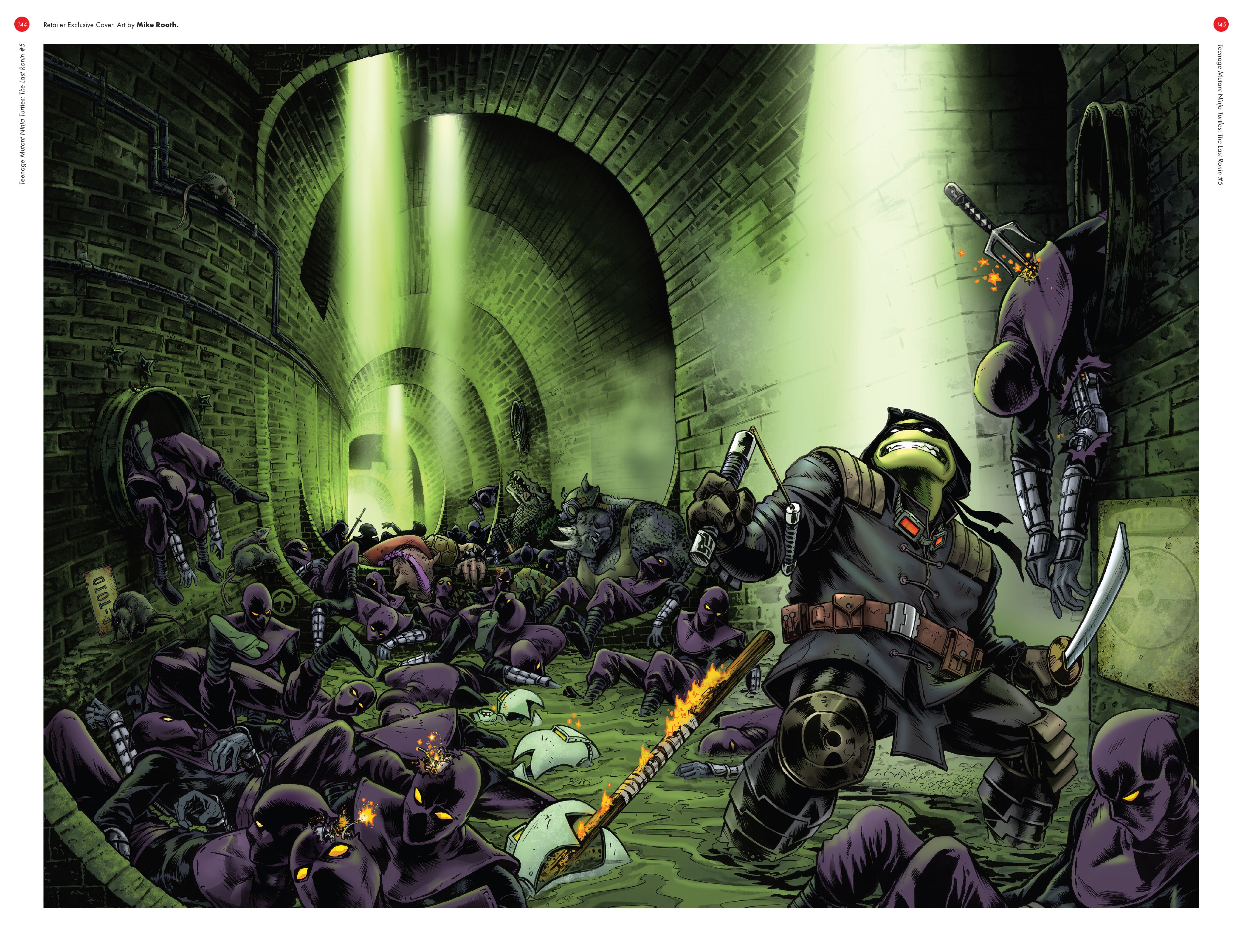 Read online Teenage Mutant Ninja Turtles: The Last Ronin - The Covers comic -  Issue # TPB (Part 2) - 40