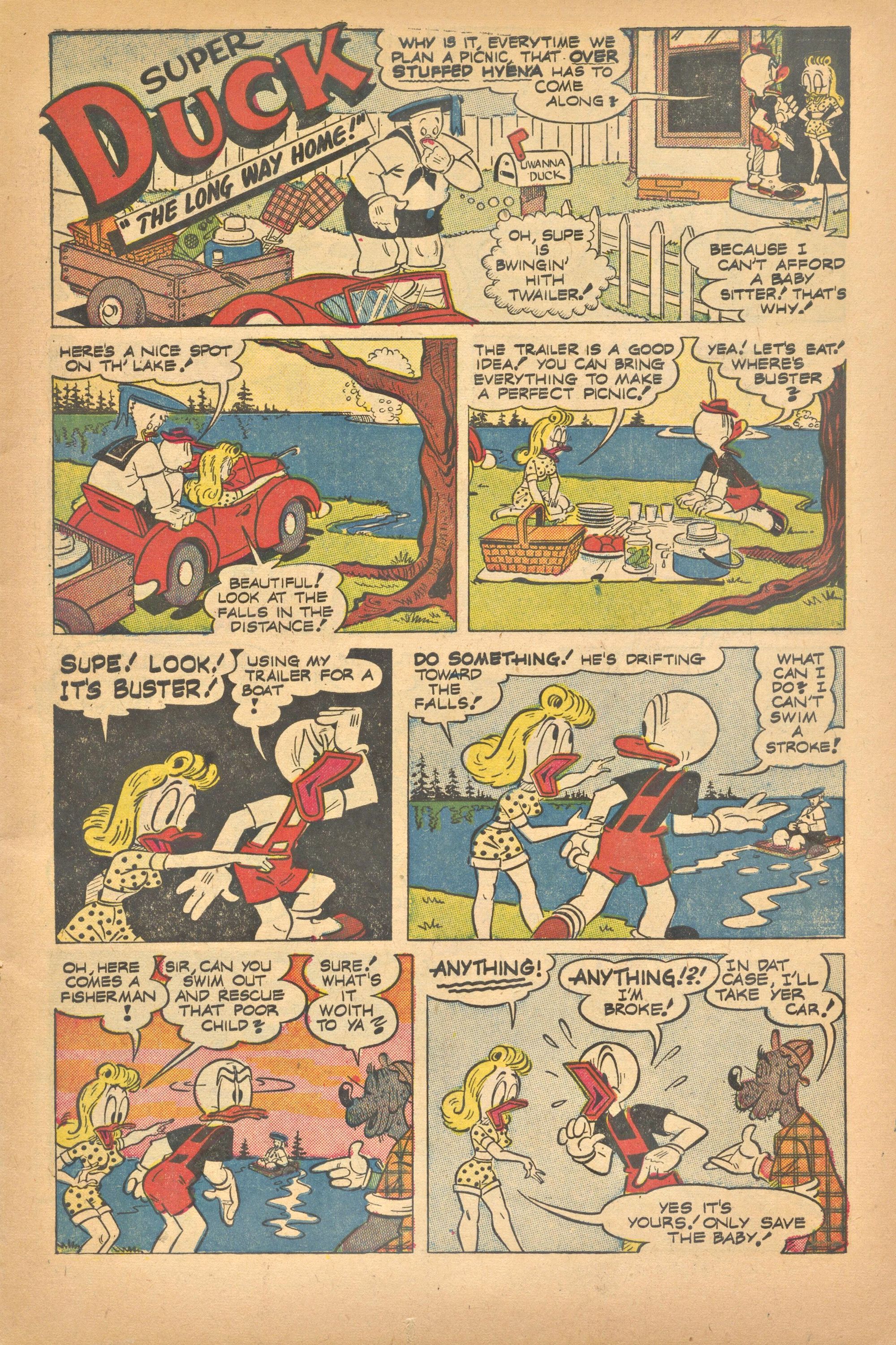 Read online Super Duck Comics comic -  Issue #55 - 3