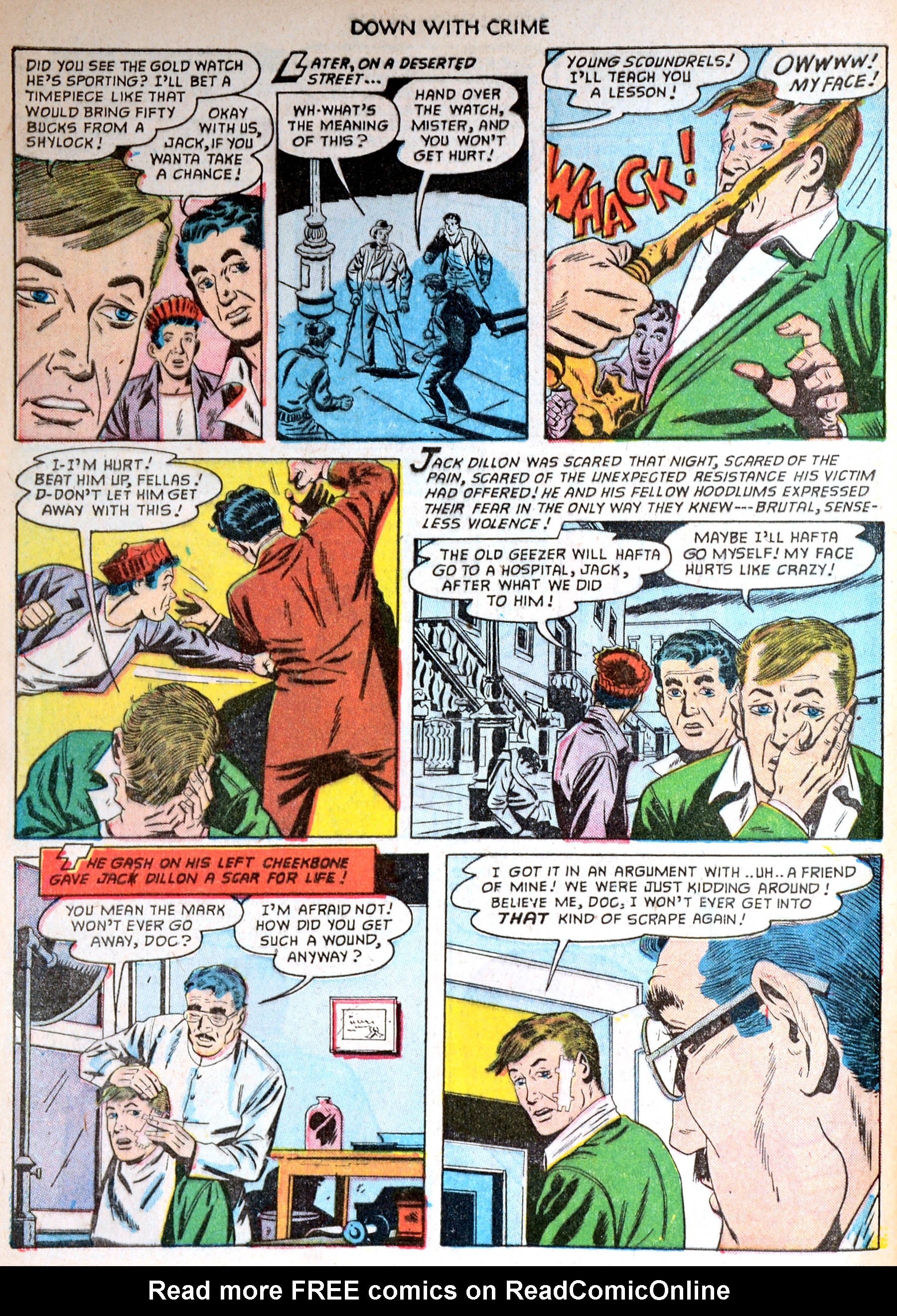 Read online Down With Crime comic -  Issue #6 - 28