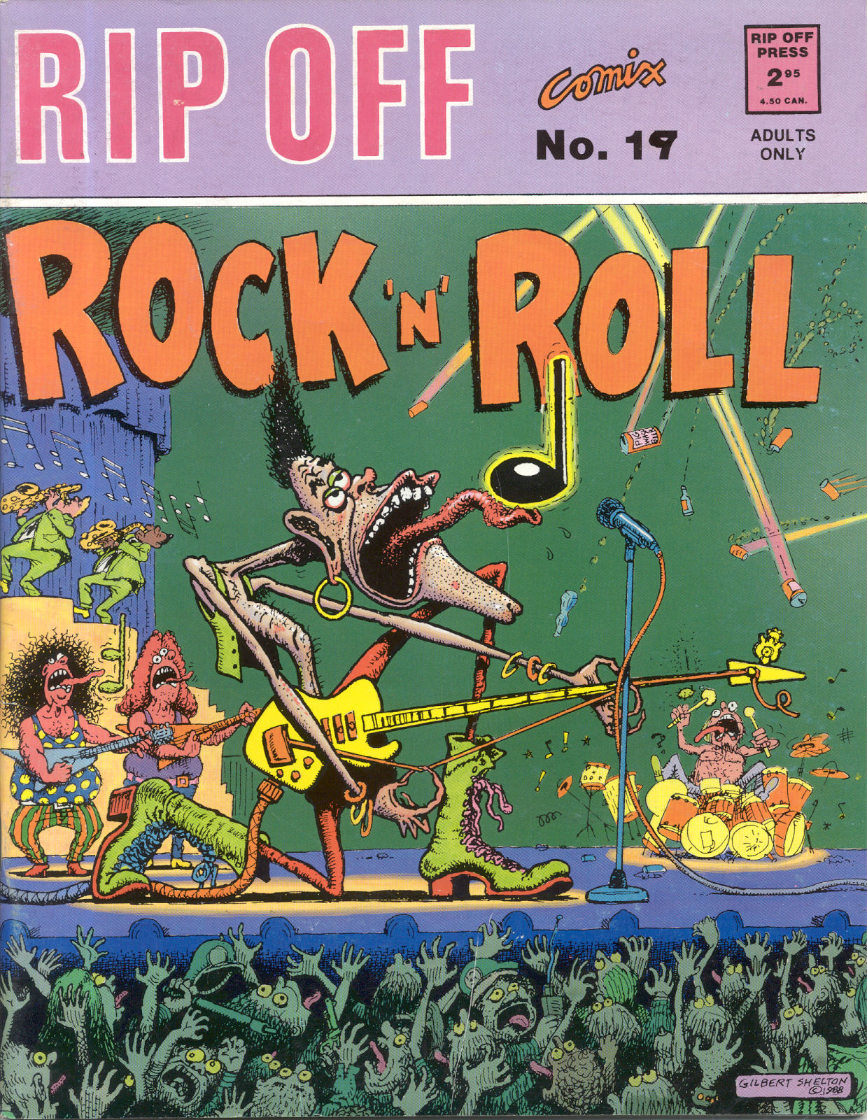 Read online Rip Off Comix comic -  Issue #19 - 1