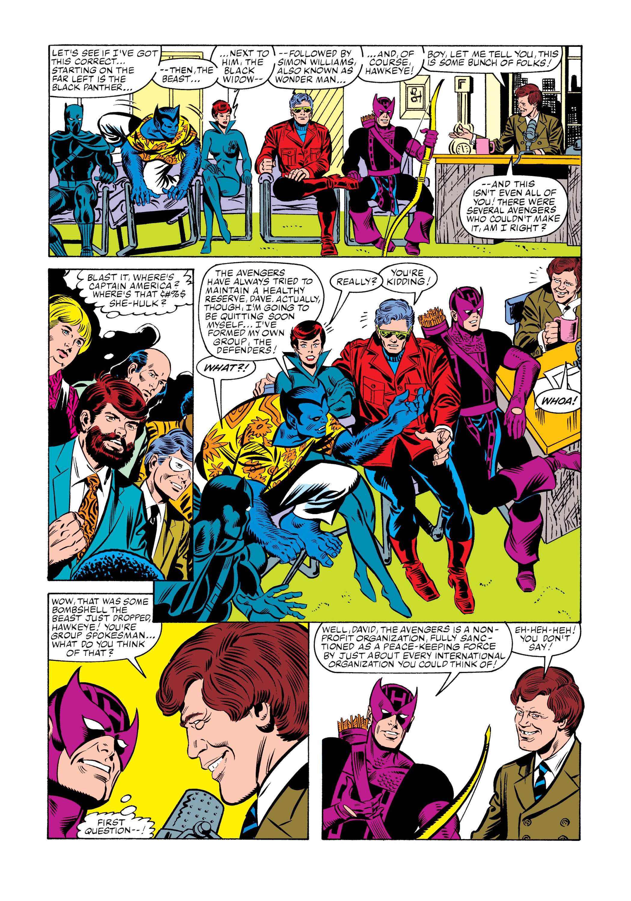 Read online Marvel Masterworks: The Avengers comic -  Issue # TPB 23 (Part 2) - 83