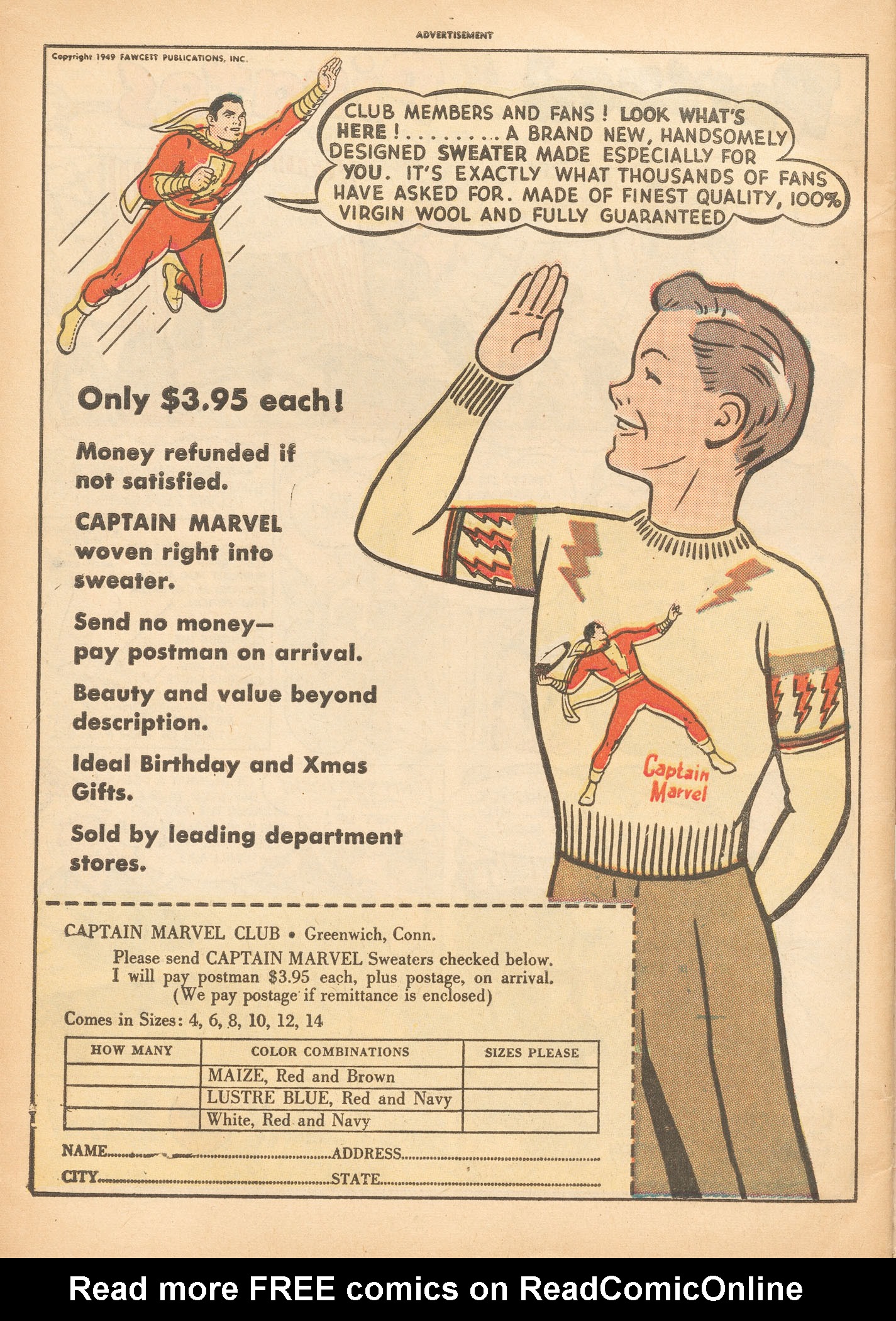 Read online Tom Mix Western (1948) comic -  Issue #23 - 50