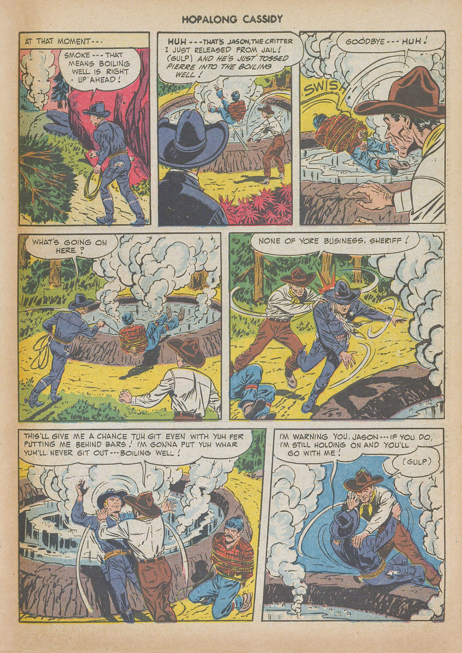 Read online Hopalong Cassidy comic -  Issue #34 - 47