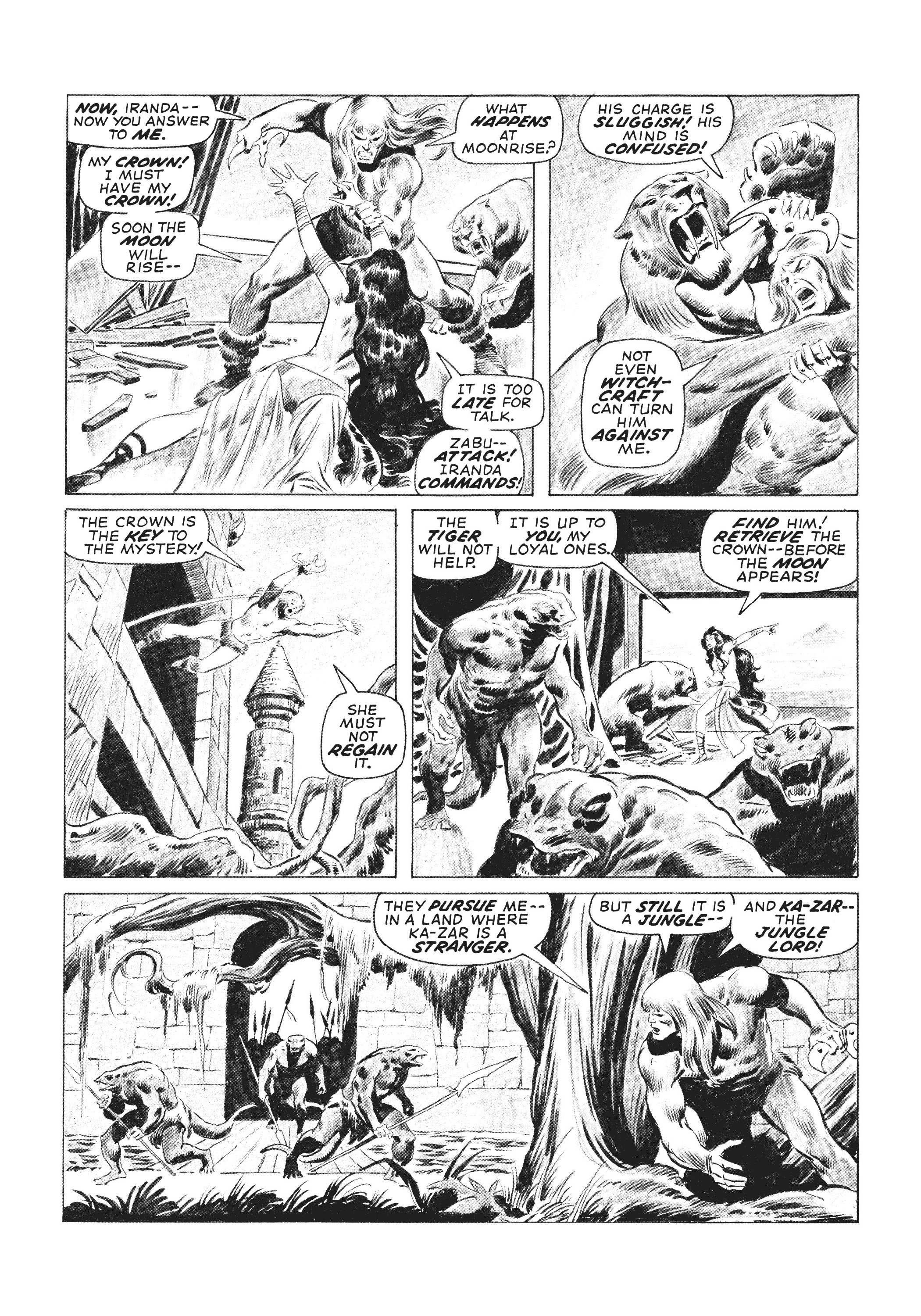 Read online Marvel Masterworks: Ka-Zar comic -  Issue # TPB 3 (Part 1) - 98