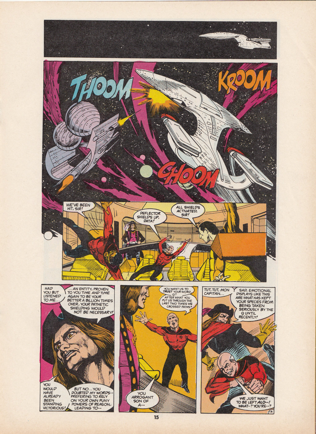 Read online Star Trek The Next Generation (1990) comic -  Issue #4 - 15