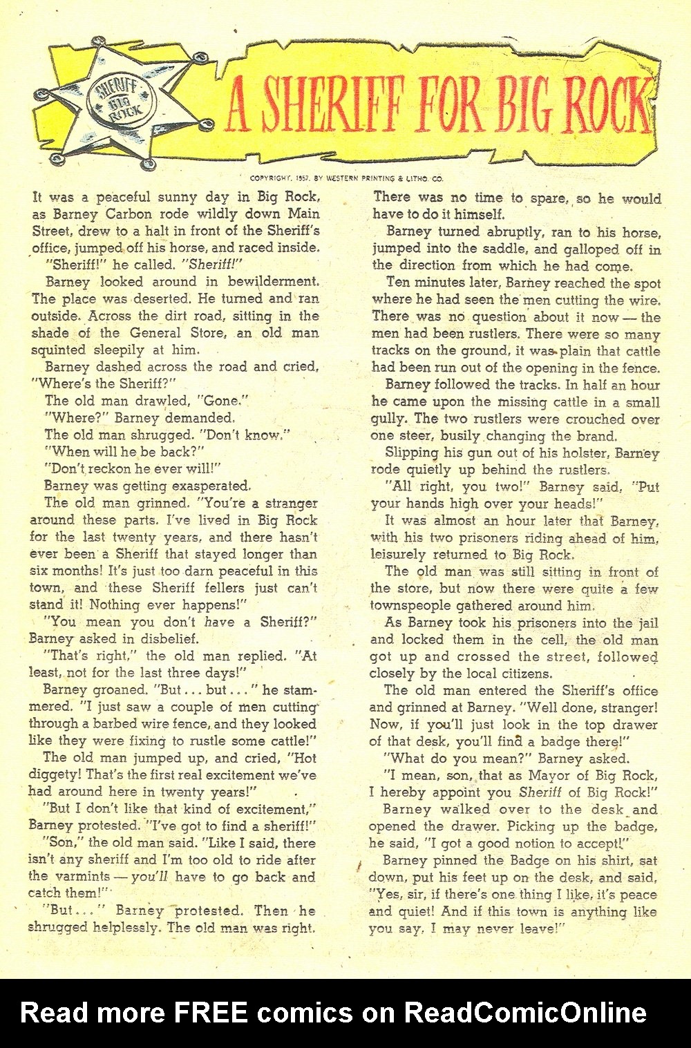 Read online Annie Oakley & Tagg comic -  Issue #12 - 23