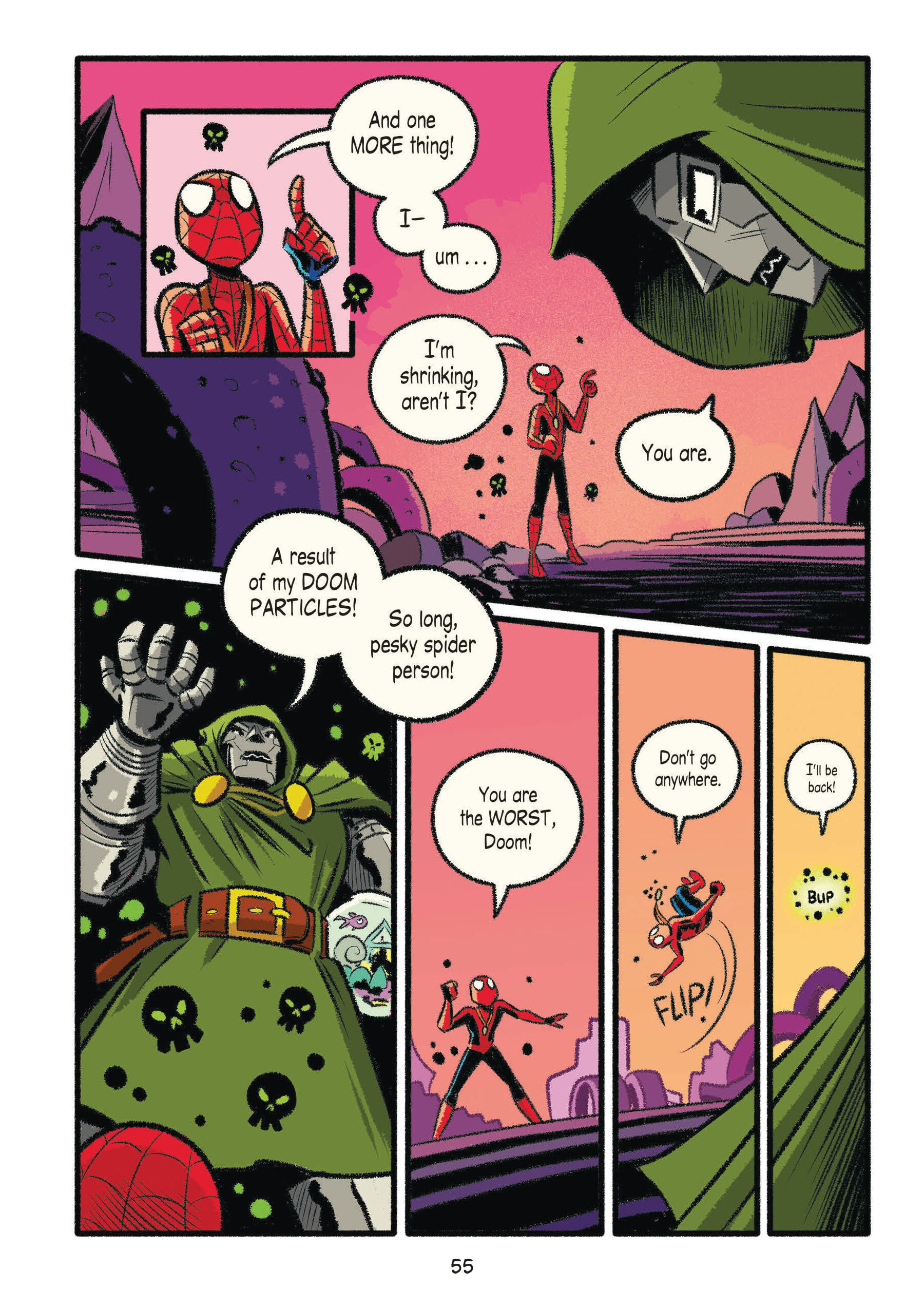 Read online Spider-Man: Quantum Quest! comic -  Issue # TPB - 62