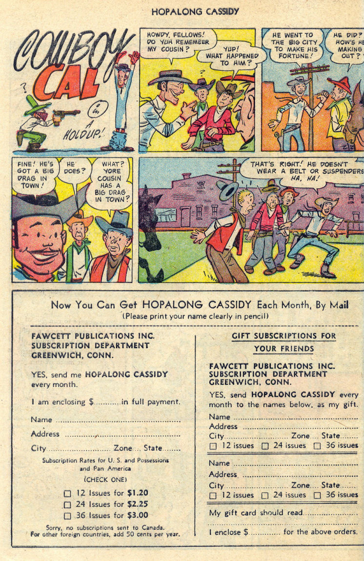 Read online Hopalong Cassidy comic -  Issue #80 - 34