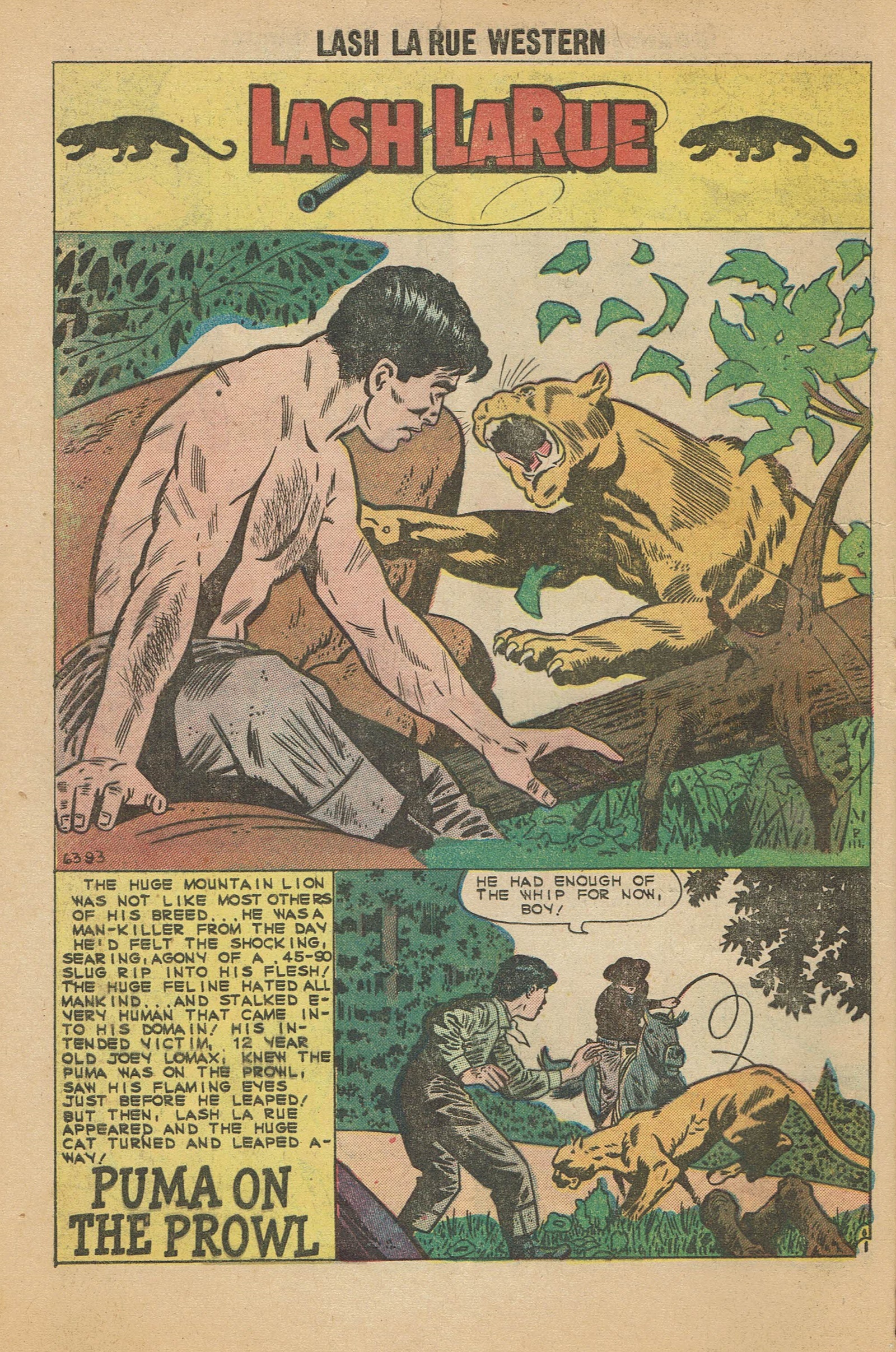 Read online Lash Larue Western (1949) comic -  Issue #79 - 28