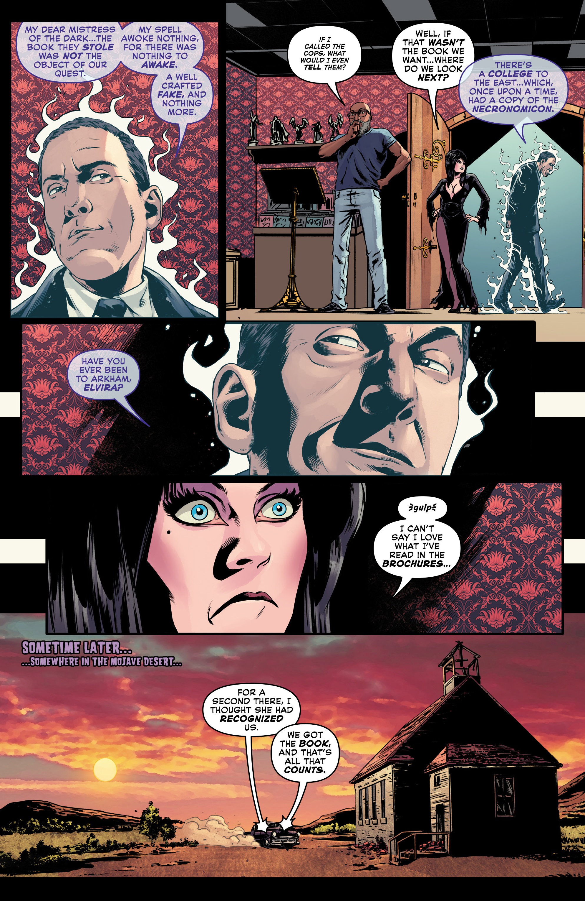 Read online Elvira Meets H.P. Lovecraft comic -  Issue #1 - 23