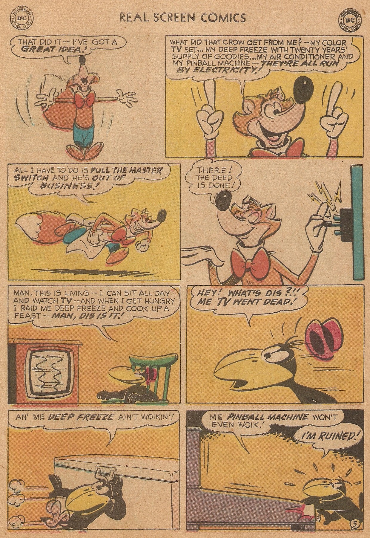 Read online Real Screen Comics comic -  Issue #123 - 32
