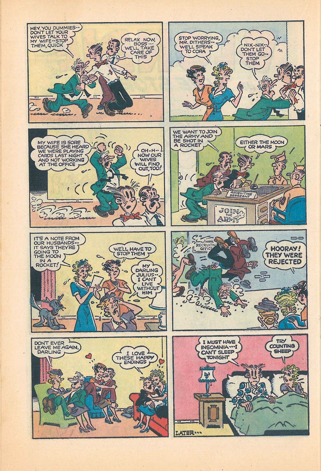 Read online Blondie Comics (1960) comic -  Issue #149 - 22