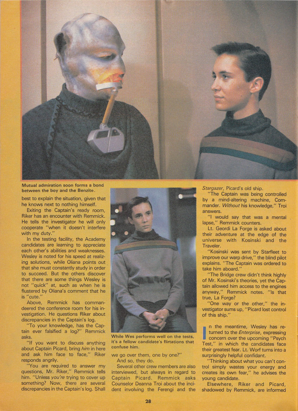 Read online Star Trek The Next Generation (1990) comic -  Issue #3 - 28