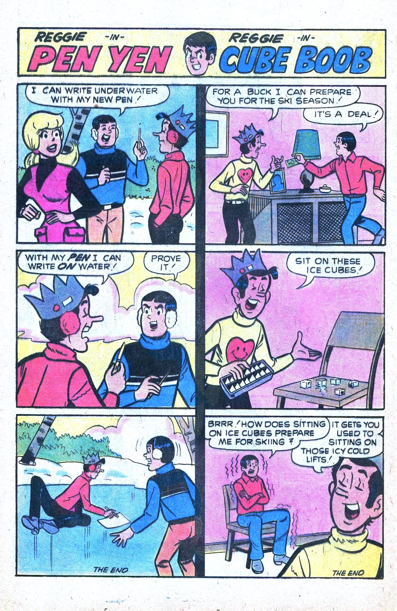 Read online Reggie's Wise Guy Jokes comic -  Issue #48 - 24