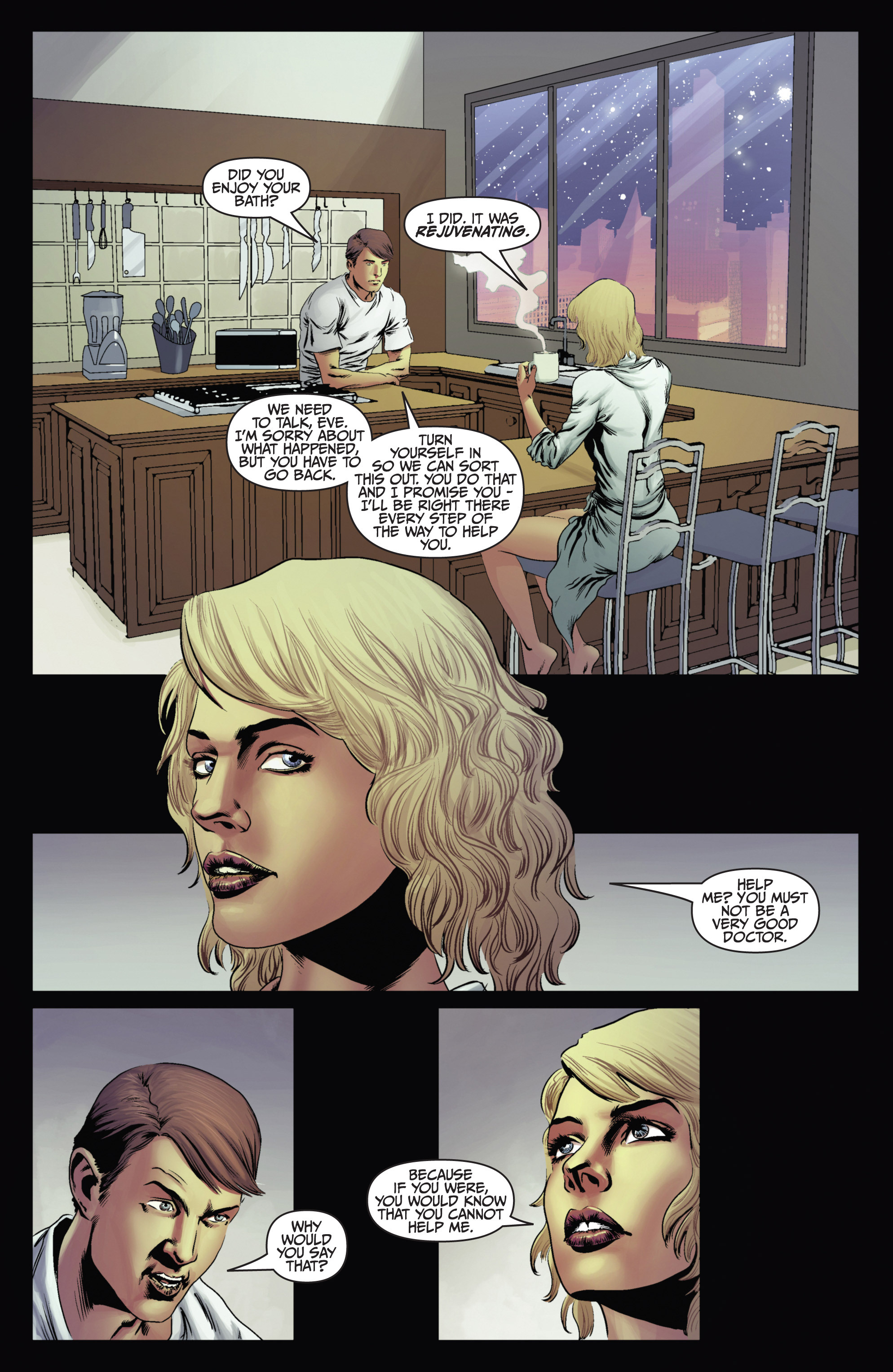 Read online (New) Battlestar Galactica: Six comic -  Issue #3 - 21