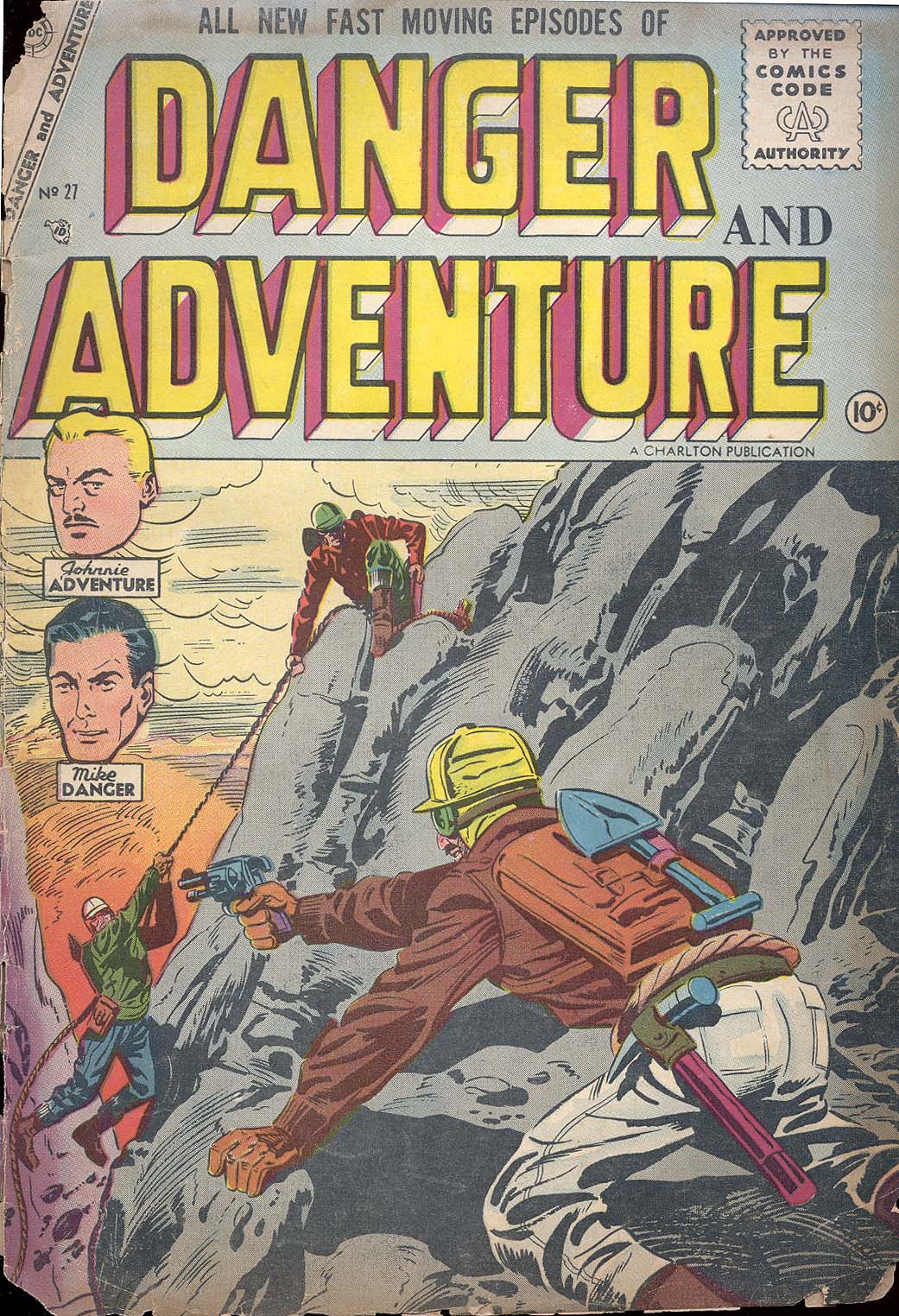 Read online Danger and Adventure comic -  Issue #27 - 1