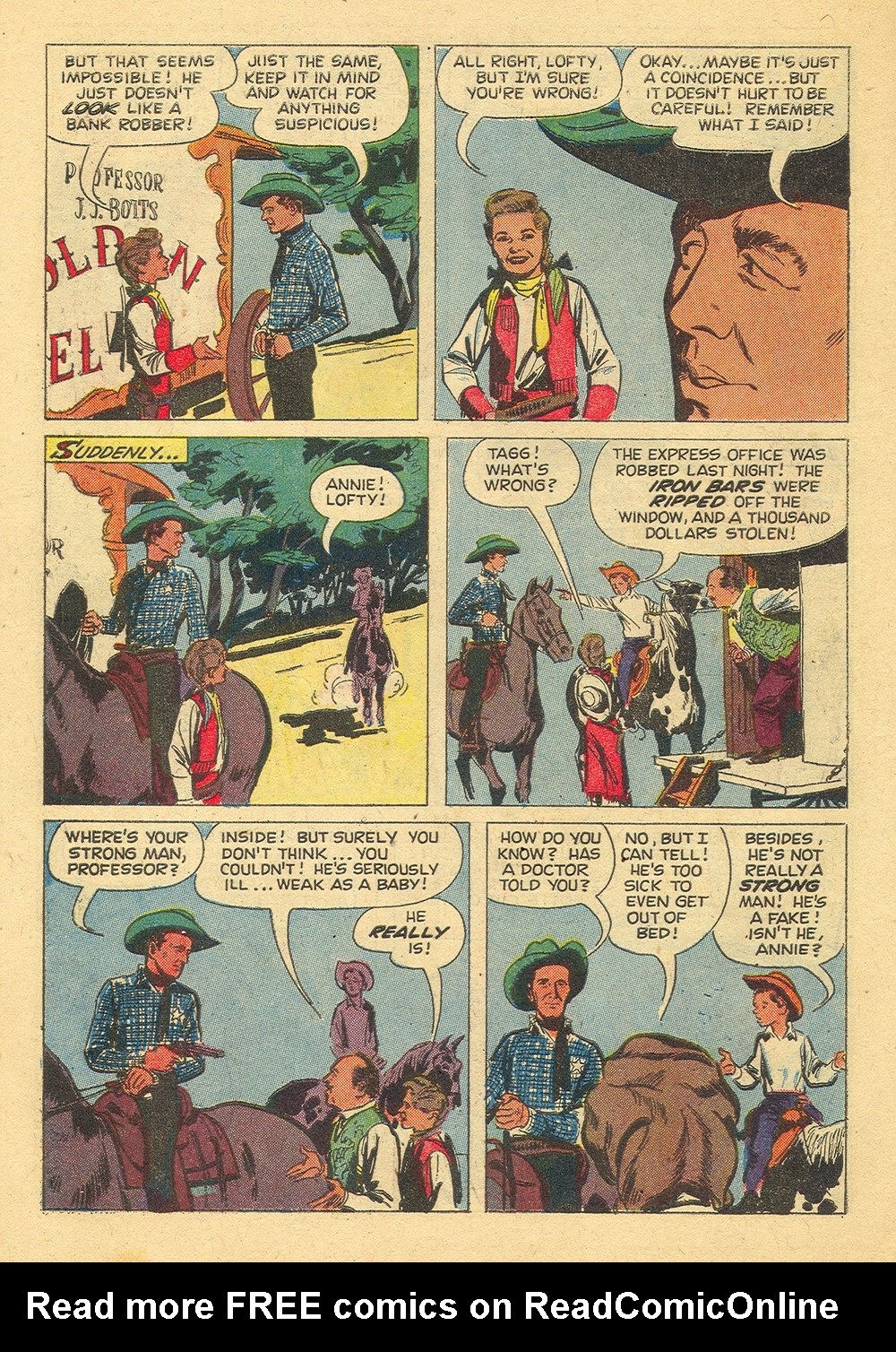 Read online Annie Oakley & Tagg comic -  Issue #9 - 10