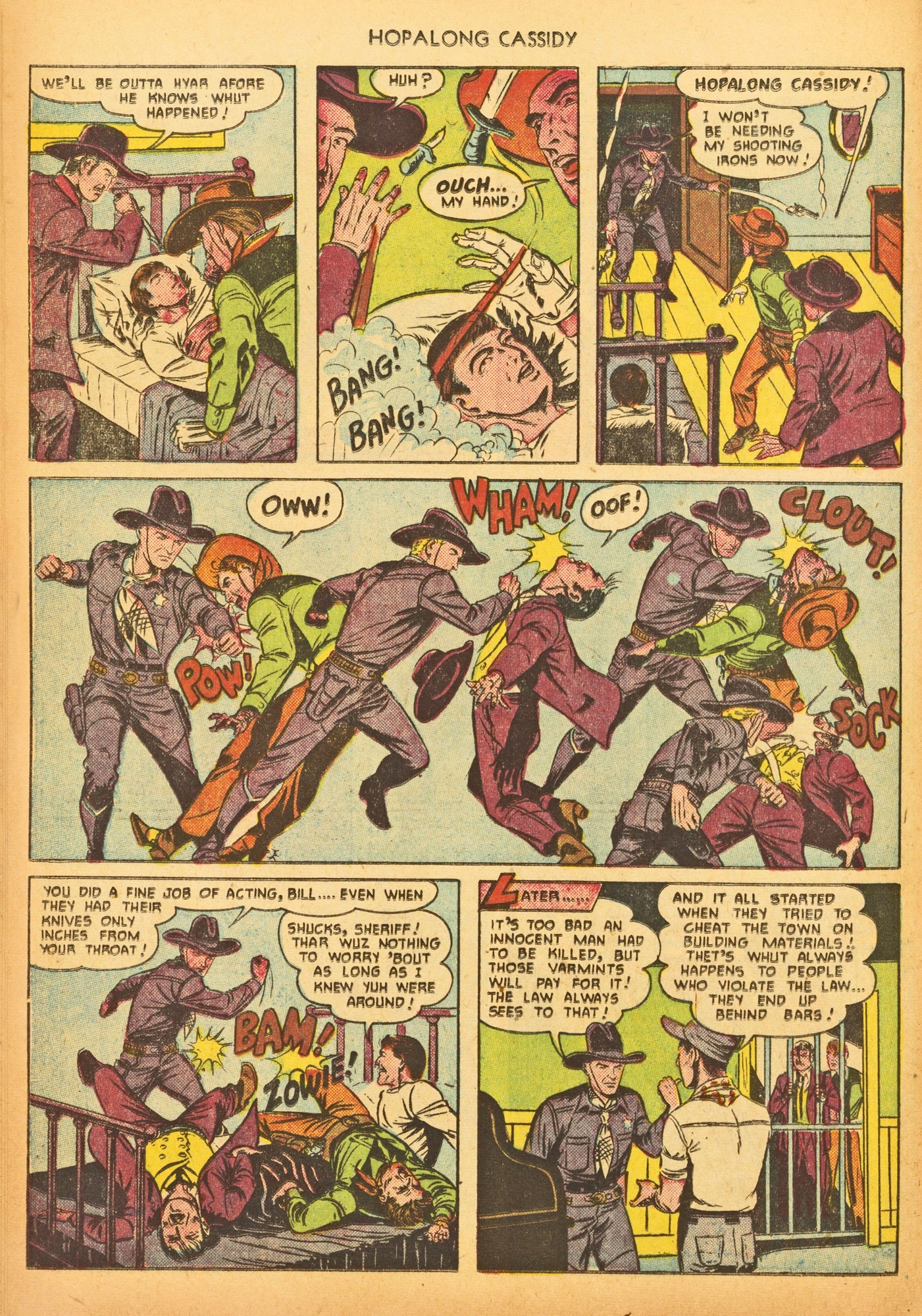 Read online Hopalong Cassidy comic -  Issue #54 - 24