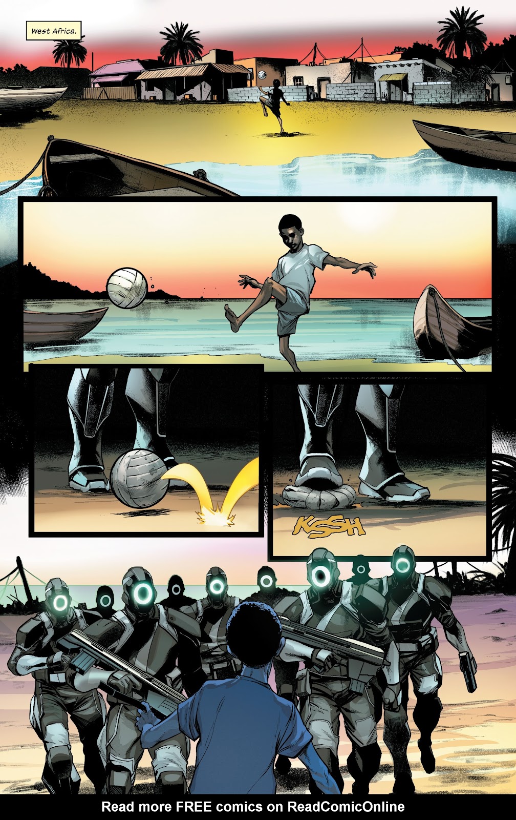Ultimate Black Panther issue 1 - Page 22