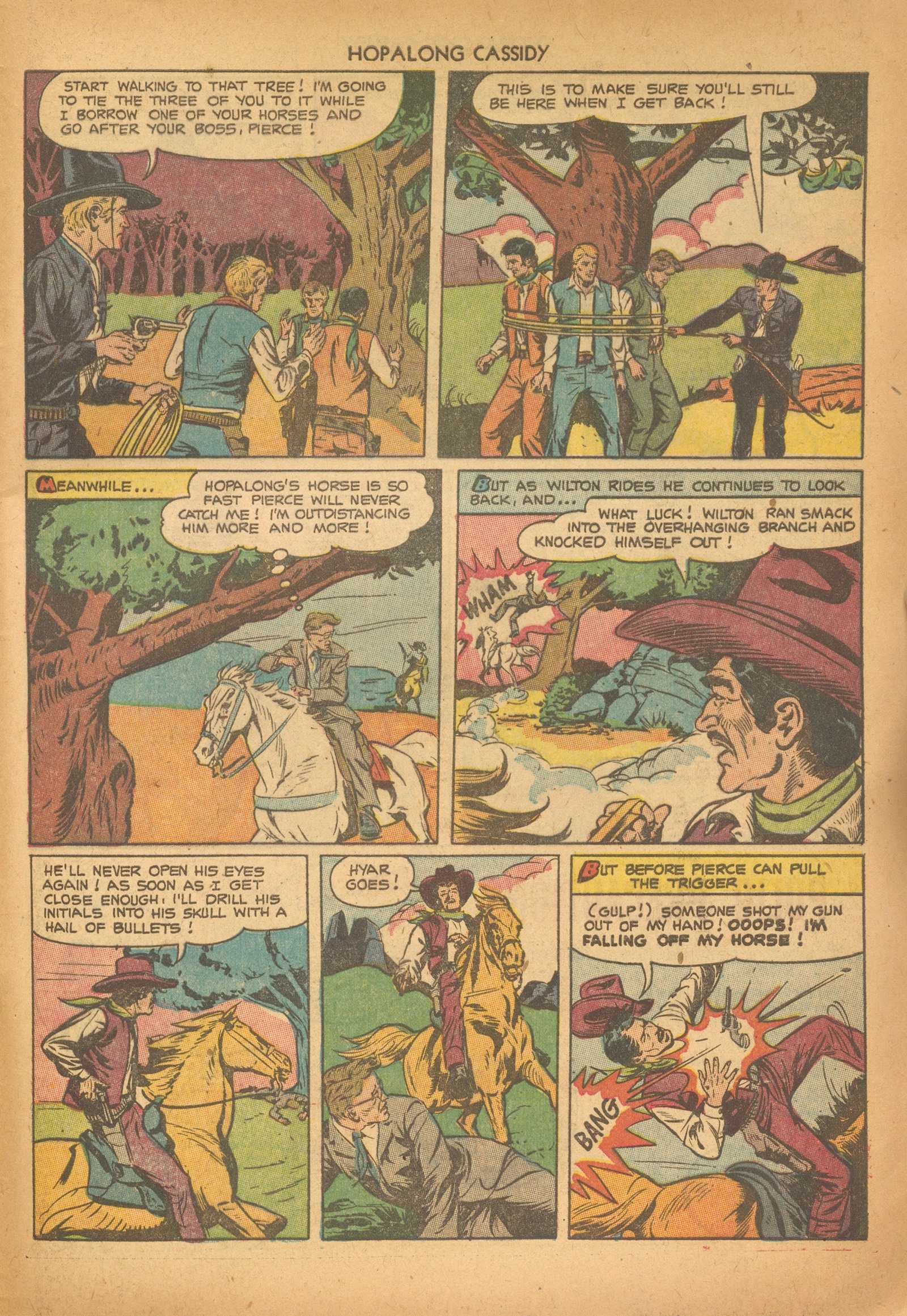 Read online Hopalong Cassidy comic -  Issue #83 - 33