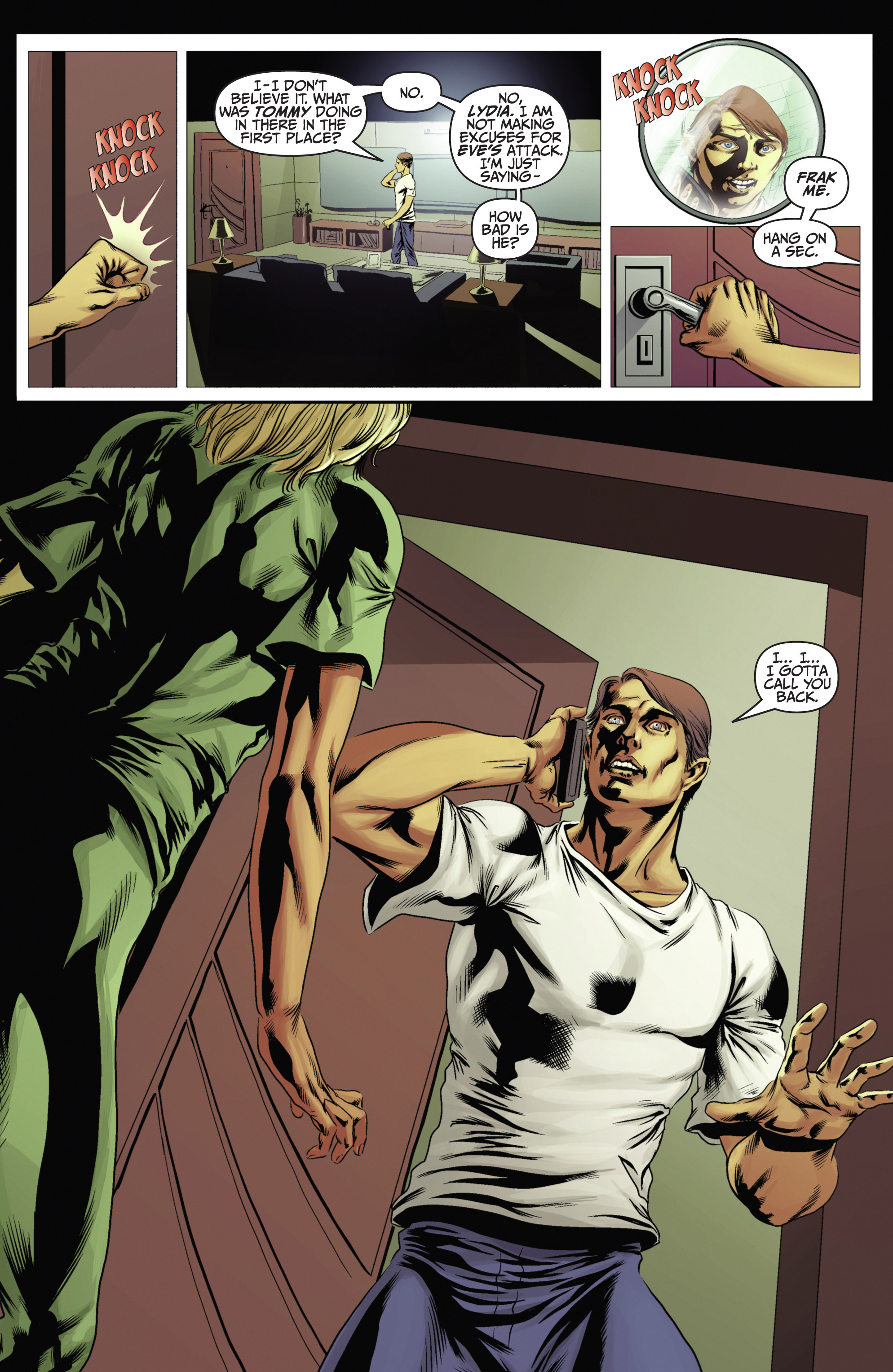 Read online (New) Battlestar Galactica: Six comic -  Issue #3 - 11