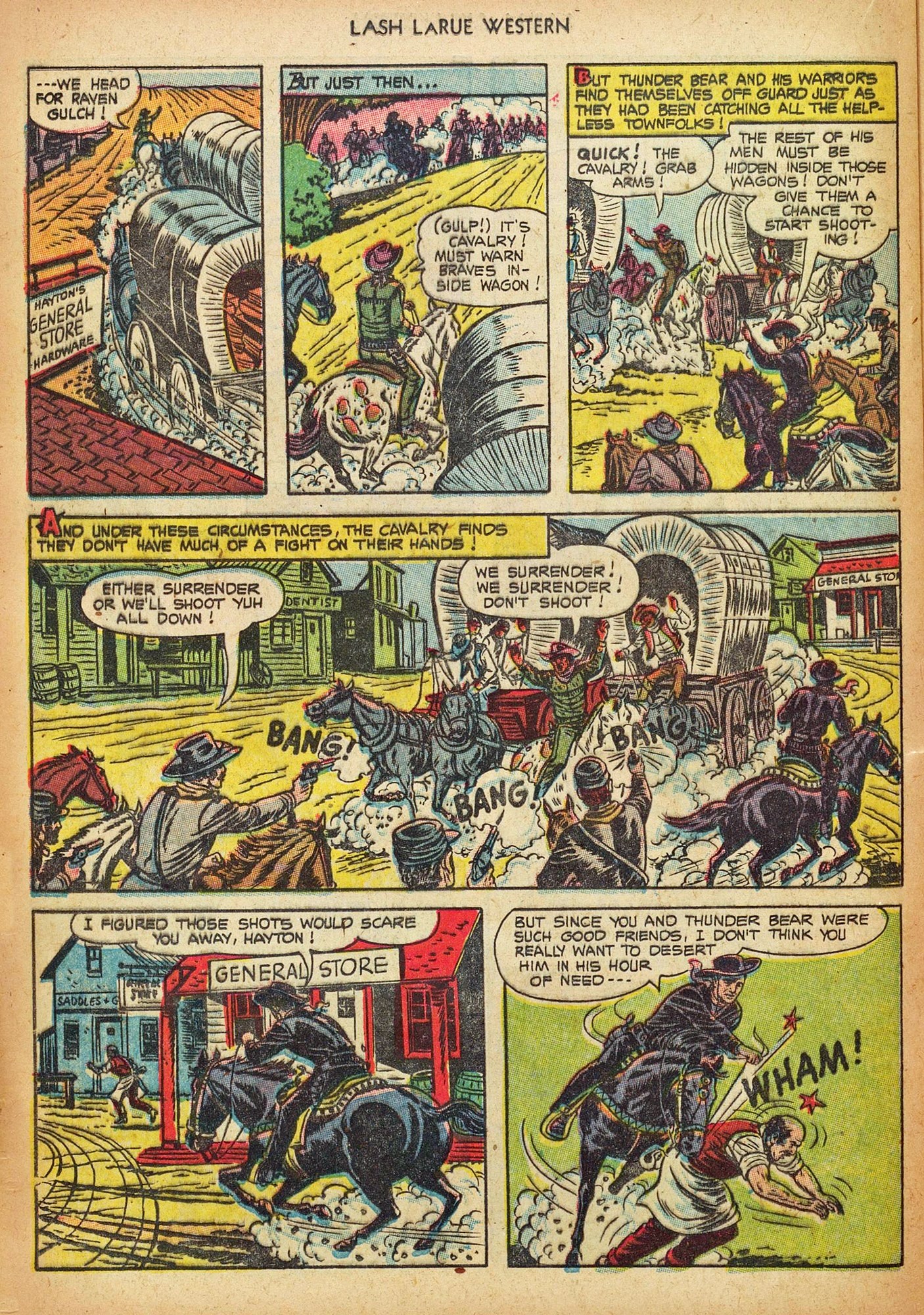 Read online Lash Larue Western (1949) comic -  Issue #44 - 20