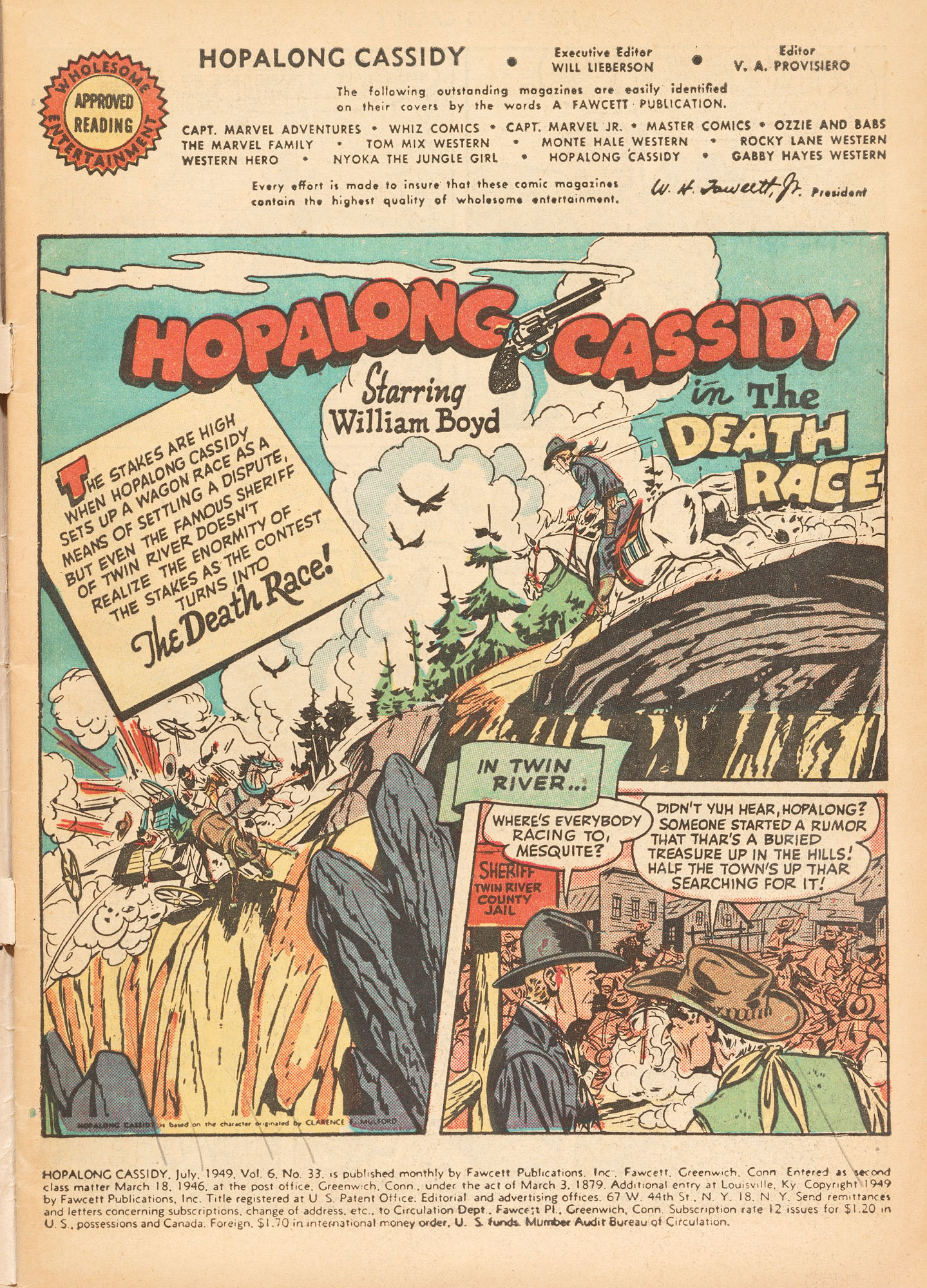 Read online Hopalong Cassidy comic -  Issue #33 - 3
