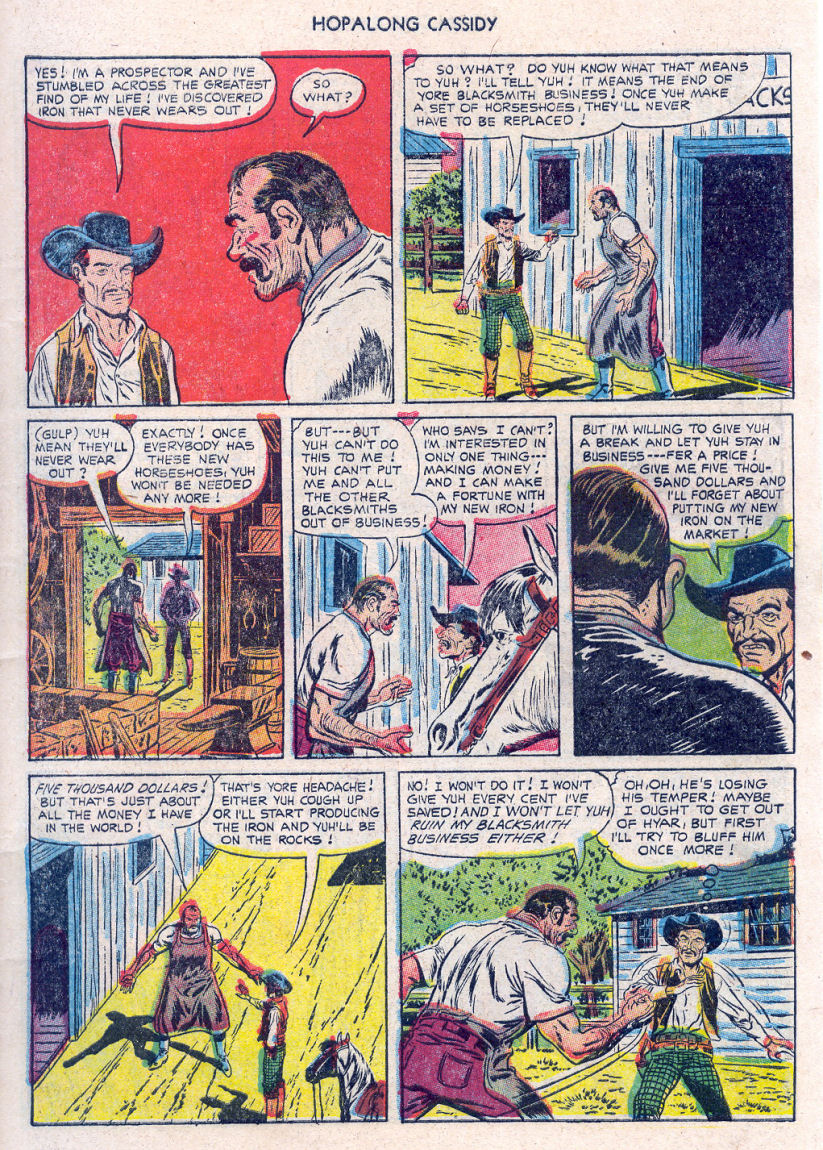 Read online Hopalong Cassidy comic -  Issue #80 - 7