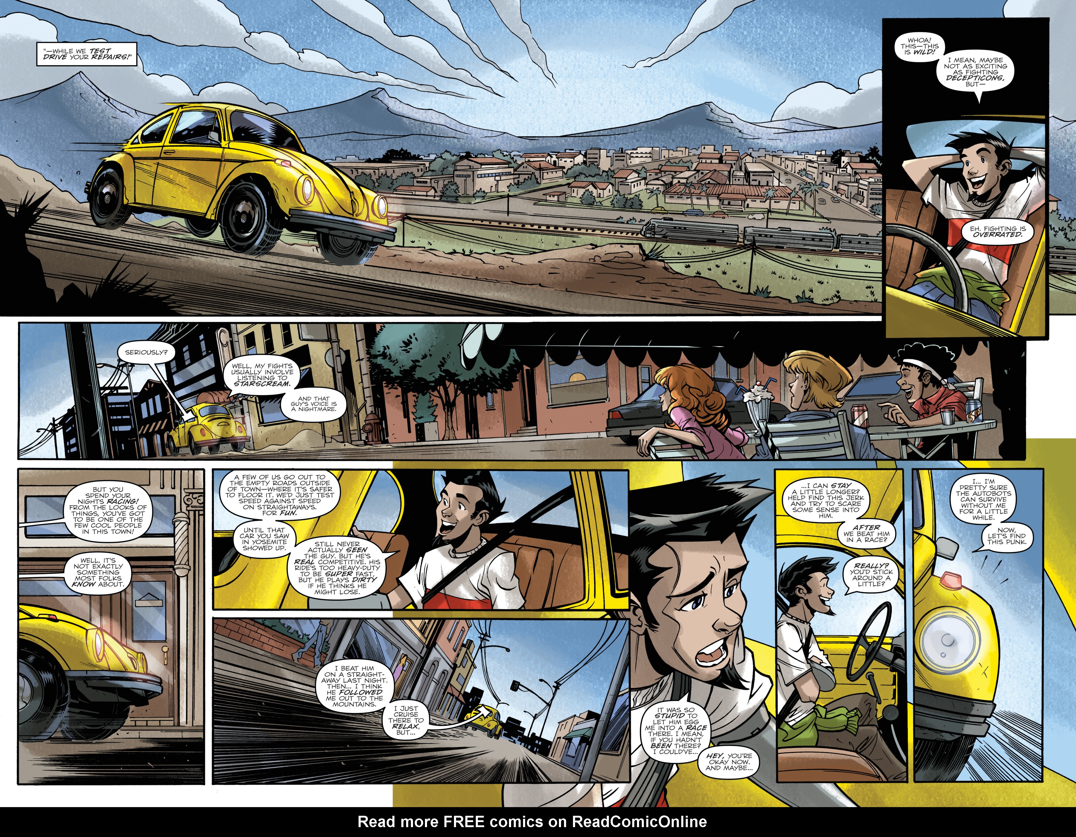 Read online Transformers: Bumblebee - Win If You Dare comic -  Issue # TPB - 24