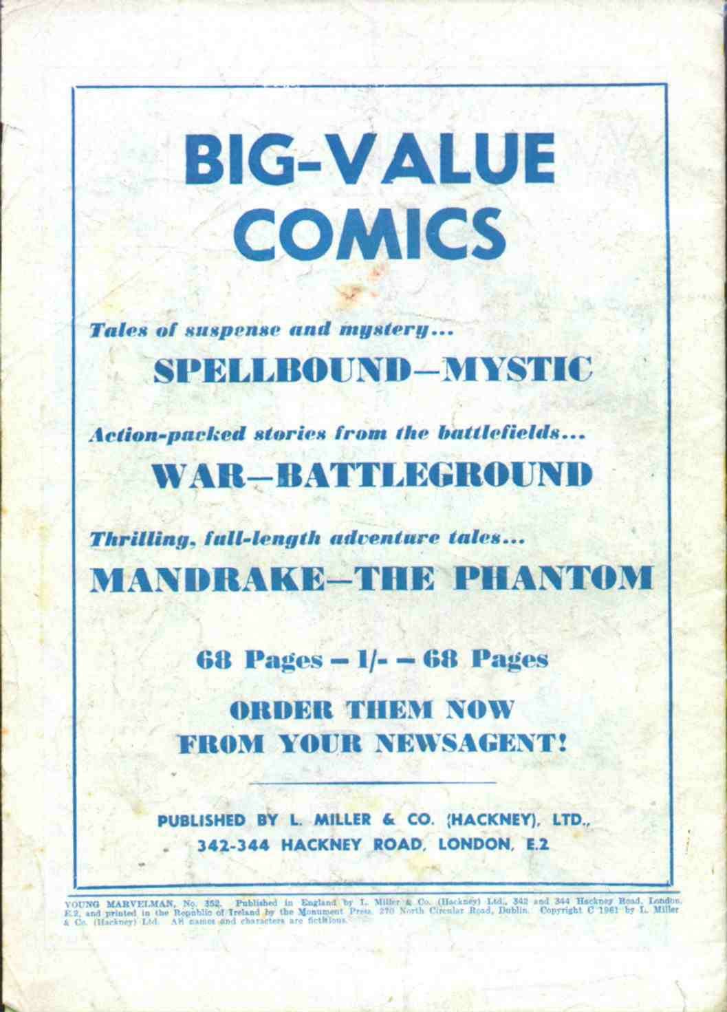 Read online Young Marvelman comic -  Issue #352 - 28