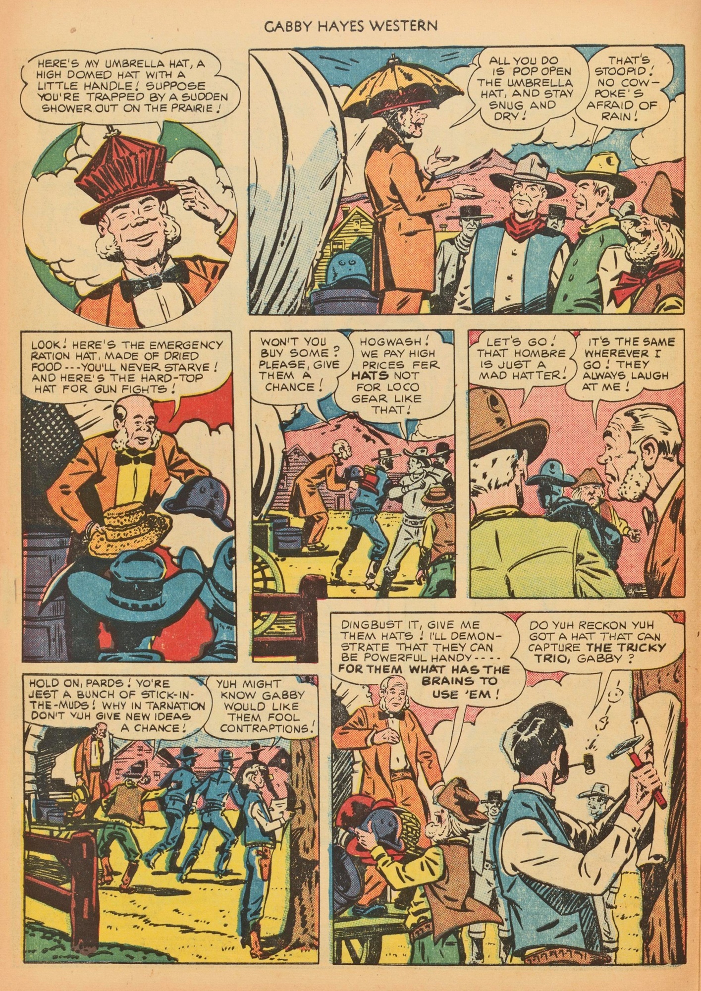 Read online Gabby Hayes Western comic -  Issue #25 - 20