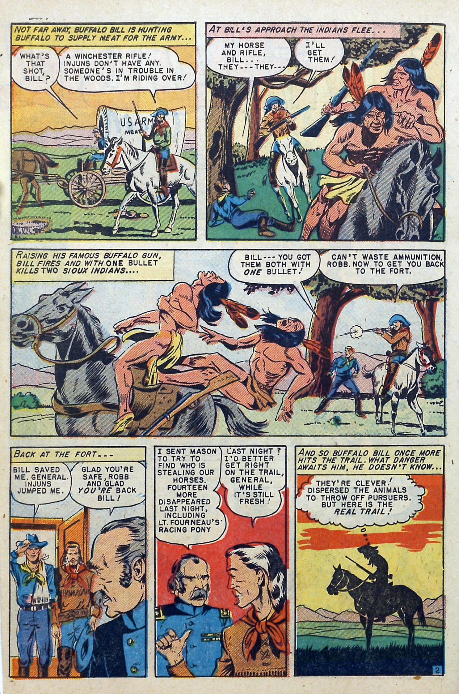 Read online Buffalo Bill comic -  Issue #3 - 4